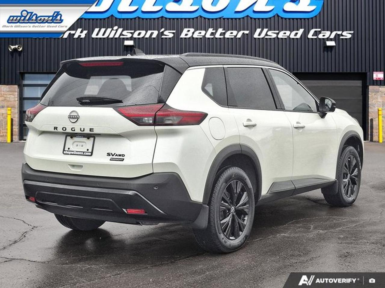 2023 Nissan Rogue SV Midnight Edition AWD | Leather | Pano Roof | Heated Seats + Steering | Remote Start | and More ! Photo