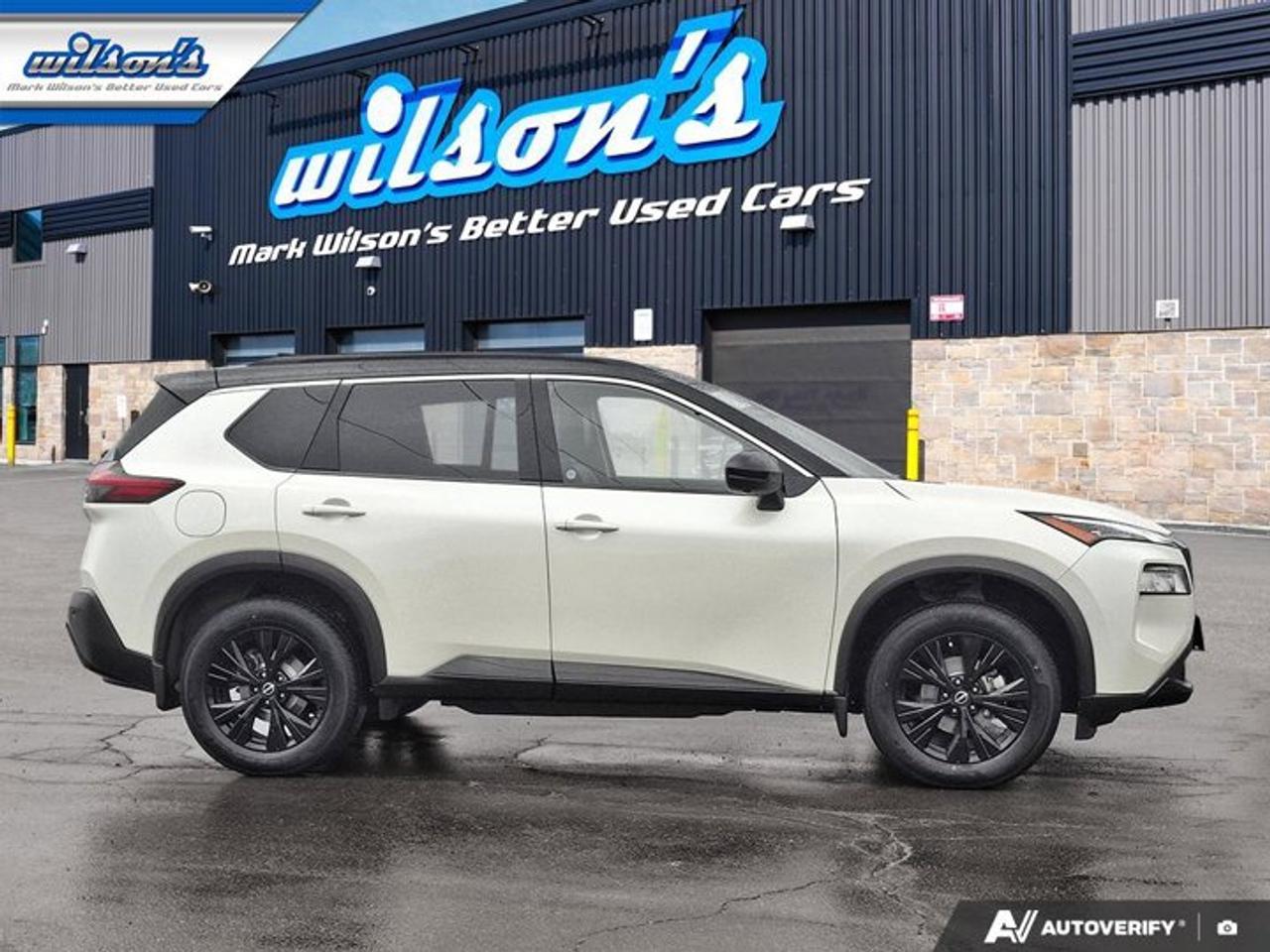 2023 Nissan Rogue SV Midnight Edition AWD | Leather | Pano Roof | Heated Seats + Steering | Remote Start | and More ! Photo
