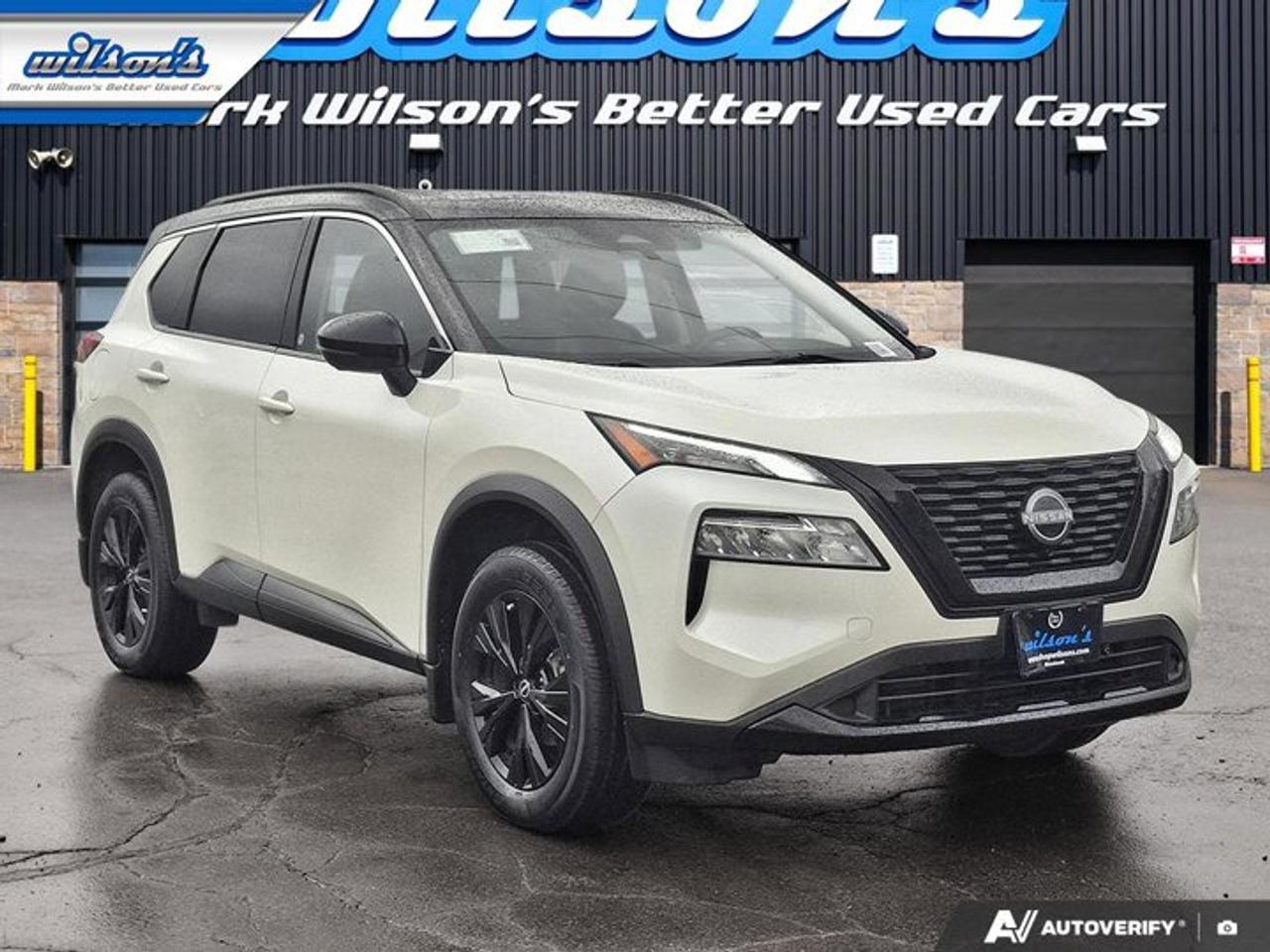2023 Nissan Rogue SV Midnight Edition AWD | Leather | Pano Roof | Heated Seats + Steering | Remote Start | and More ! Photo