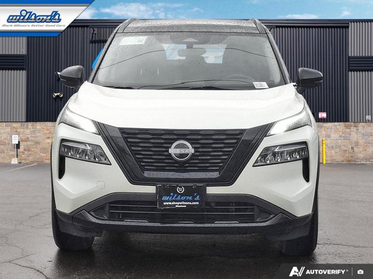2023 Nissan Rogue SV Midnight Edition AWD | Leather | Pano Roof | Heated Seats + Steering | Remote Start | and More ! Photo