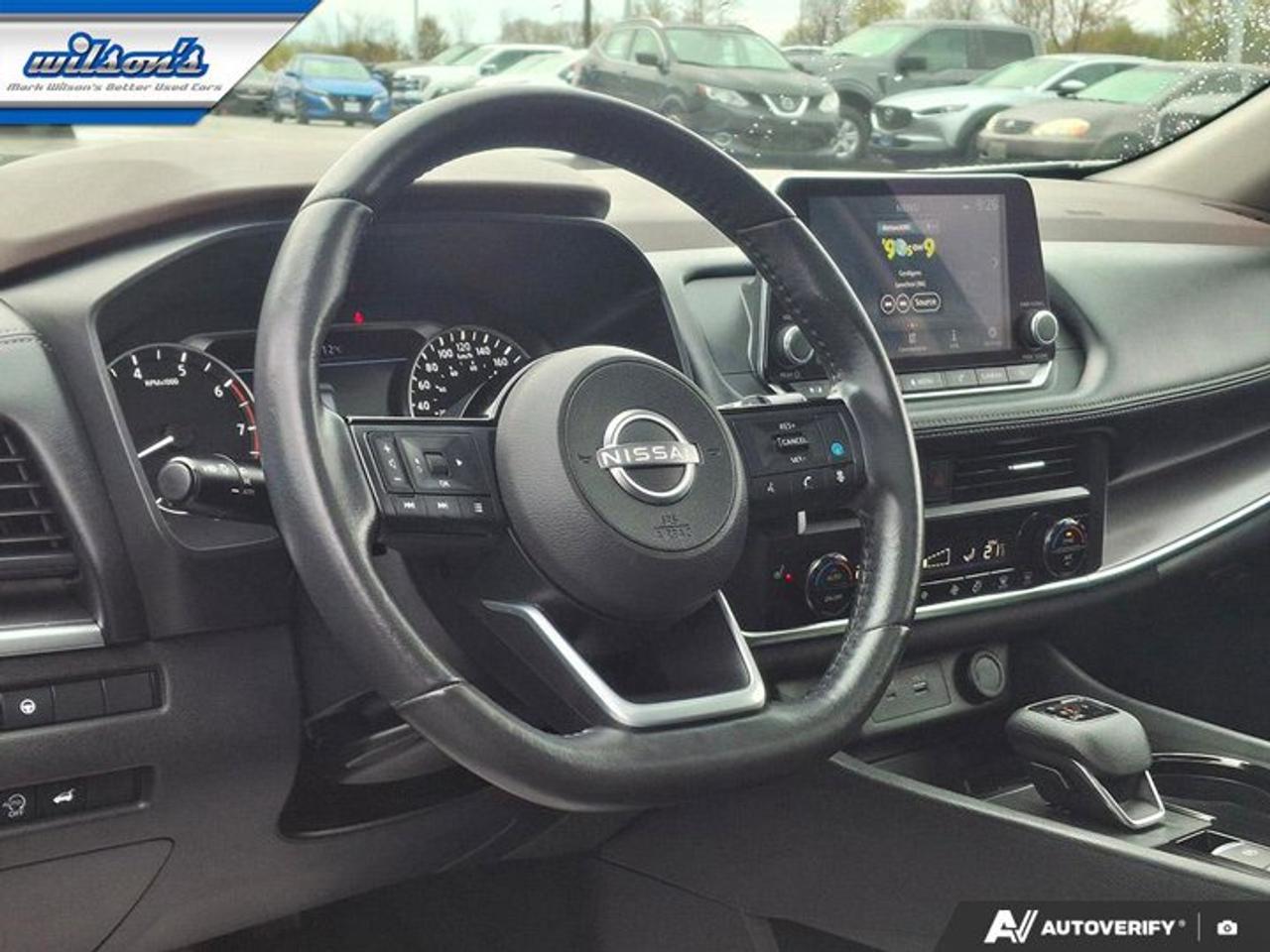 2023 Nissan Rogue SV Midnight Edition AWD | Leather | Pano Roof | Heated Seats + Steering | Remote Start | and More ! Photo