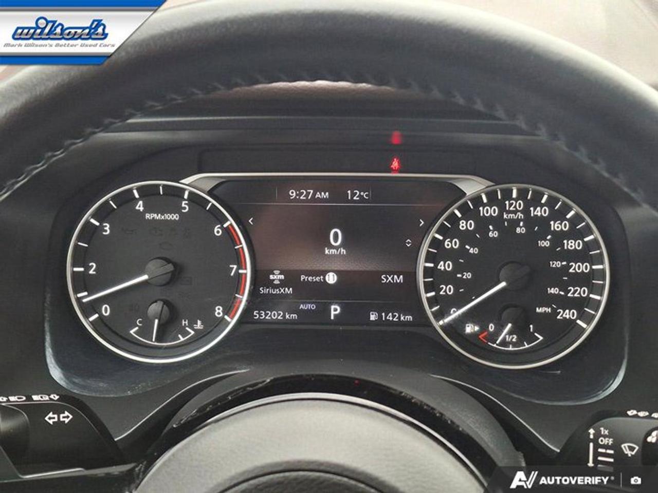 2023 Nissan Rogue SV Midnight Edition AWD | Leather | Pano Roof | Heated Seats + Steering | Remote Start | and More ! Photo