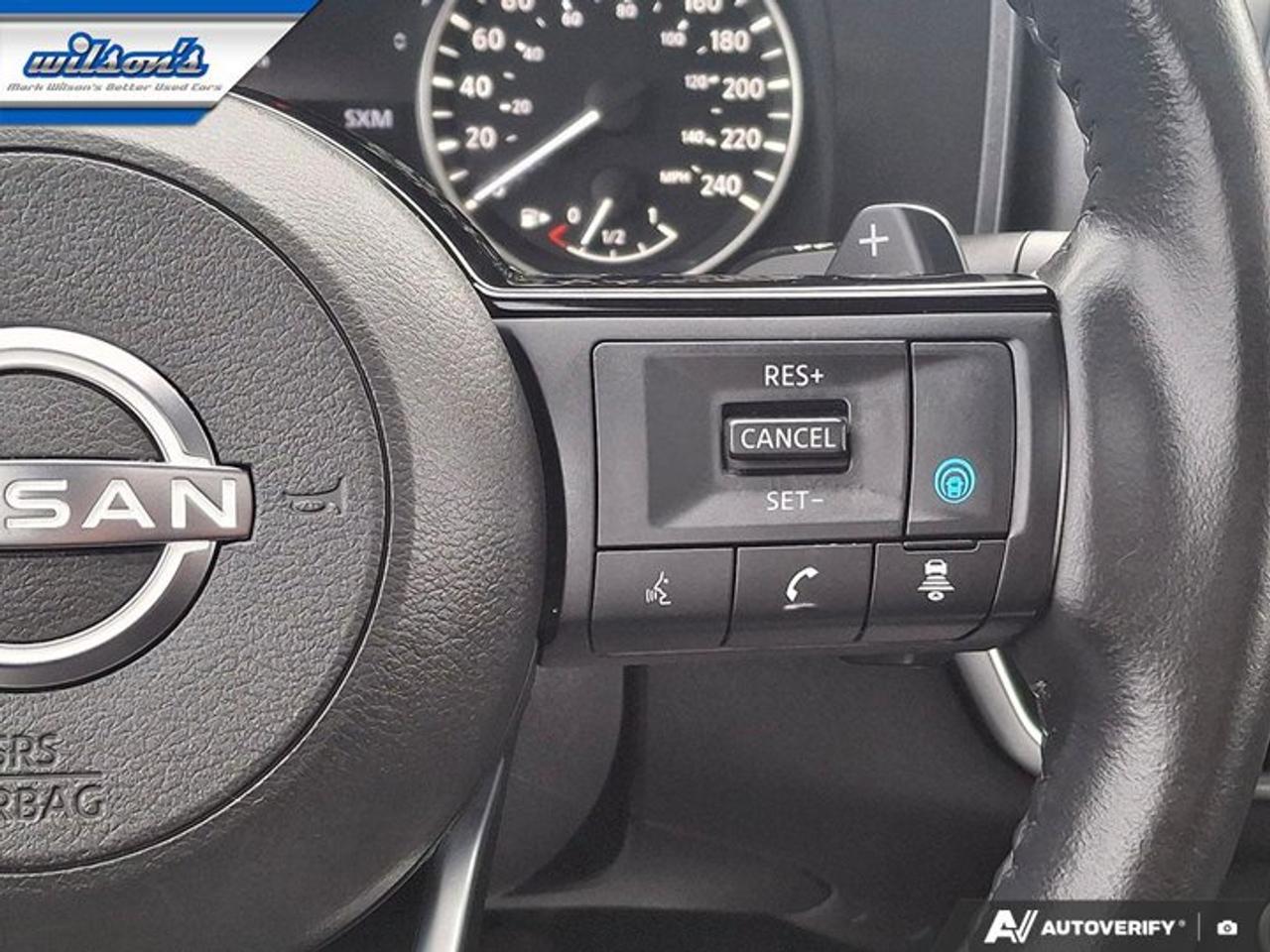 2023 Nissan Rogue SV Midnight Edition AWD | Leather | Pano Roof | Heated Seats + Steering | Remote Start | and More ! Photo