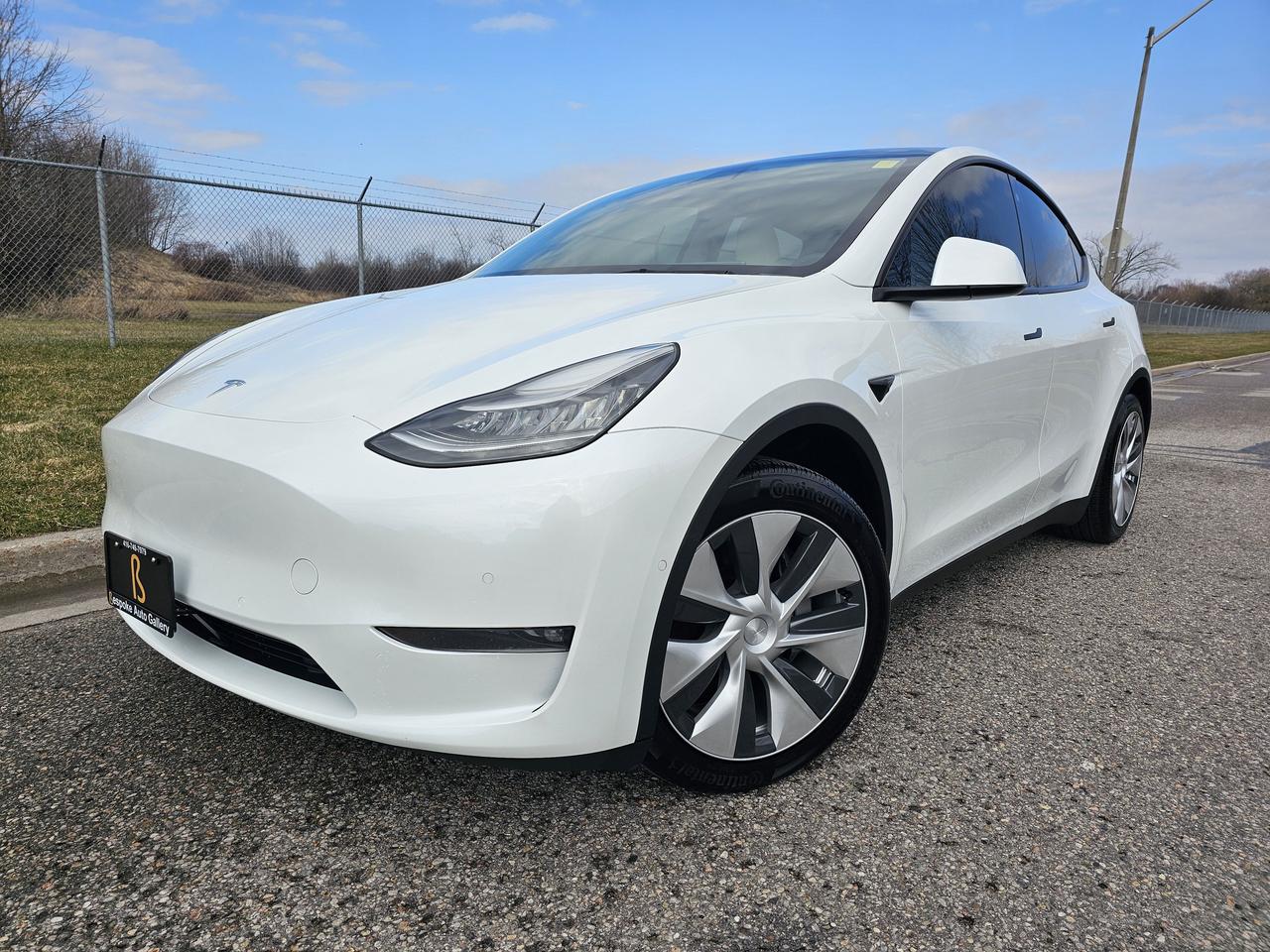 2021 Tesla Model Y 1 OWNER / NO ACCIDENTS / FSD3 / RWD / WHITE SEATS