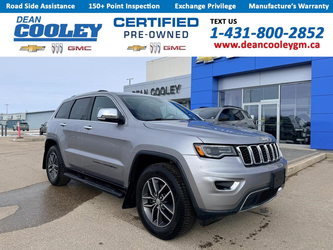 Used 2017 Jeep Grand Cherokee Limited for sale in Dauphin, MB