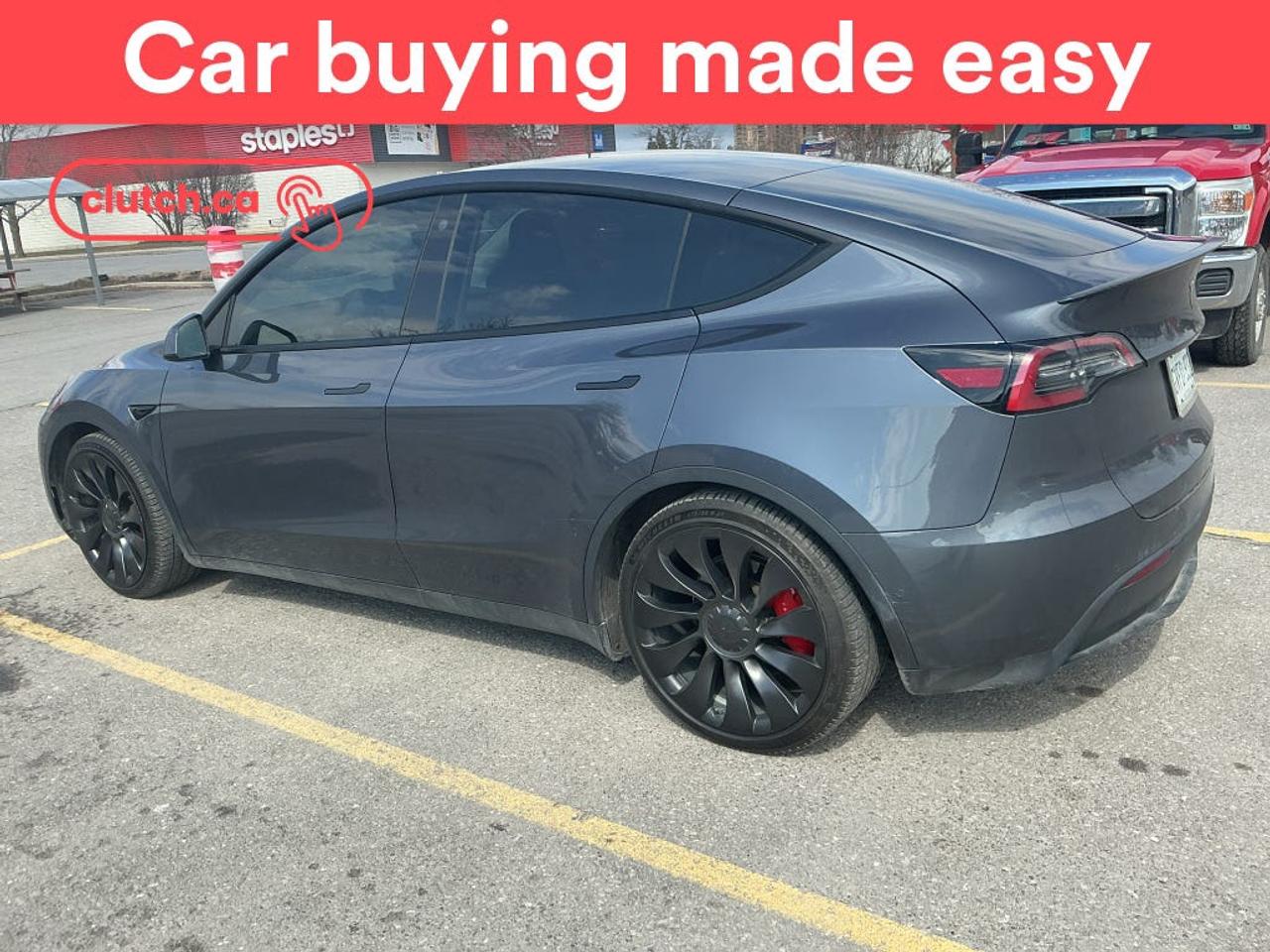 Power Tailgate/Hatch, Auto Dimming Rearview Mirror, Front Heated Seats and more!<br> <br>Clutch is the largest online used car retailer in Canada, delivering a seamless, hassle-free car-buying experience to drivers everywhere. Shop thousands of used cars online, get the right one delivered to your door, and enjoy peace of mind with our 10-Day Money-Back Guarantee. How sweet is that? To learn more, visit clutch.ca.<br> <br>The top features for this car include:<br> <br>Brake Assist<br>Power Tailgate/Hatch<br>Auto Dimming Rearview Mirror<br>Front Heated Seats<br>Rear Heated Seats<br>Driver Seat Memory System<br>Climate Control<br>Dual Zone Front Climate Control<br>Rear Climate Vents<br>Touchscreen Display<br>GPS Navigation<br>Cruise Control<br>Adaptive Cruise Control<br>12V Outlet<br>Hands Free Device Connectivity<br>Internet Access<br>Wireless Charging<br>USB Input<br>Passive Keyless Entry<br>Power Folding Exterior Mirrors<br>Lane Departure Warning<br>Active Lane Keep Assistance<br>Blindspot Sensors<br>Forward Collision Mitigation<br>Rear Collision Warning<br>Pedestrian Detection<br>Driver Attention Alert<br>Heated Steering Wheel<br>Rain Sensing Wipers<br>Panoramic Sunroof<br>Hill Assistance<br>Automatic High Beams<br>Rear View Camera<br>Power Driver Seat<br>Power Passenger Seat<br>Ambient Lighting<br> <br>Seamless home delivery - Delivery to your door in a matter of days. Available on select packages.<br> <br>Try it out for 10 days - If you do not like it, we will take it back. <br> <br>Quality assured - All cars go through our rigorous 210-point inspection and reconditioning process.<br> <br>Peace of mind - Warranty and protection plans available.<br> <br>Haggle-free - No haggling or hard sells.<br> <br>100% Transparency - Full inspection reports on every car, including high-res photography and a free Carfax report.<br> <br>Listed price is for cash purchase only and does not include taxes, Shipping Fees (if applicable), Delivery Fees (if applicable), government licensing fees.<br> <br>Stock # 96023