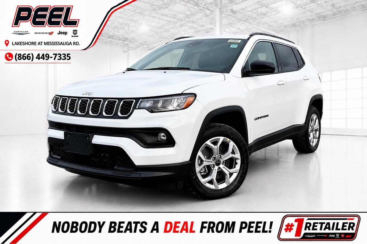 2026 Jeep Compass NORTH 4X4 | Htd. Seats & Wheel | 8.4" Touchscreen Photo
