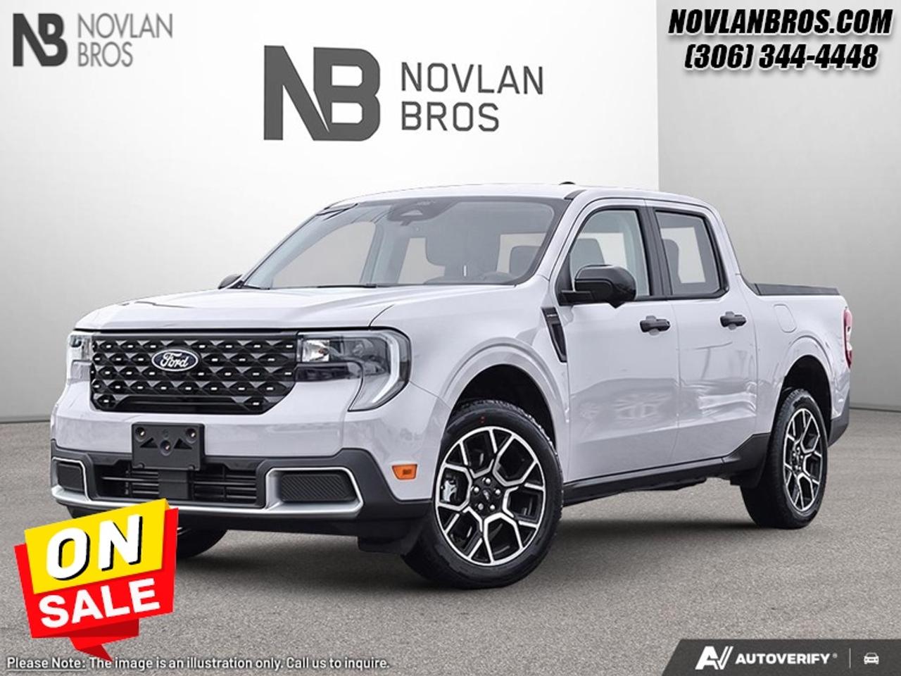 <b>Tow Package!</b><br> <br> Check out our great inventory of new vehicles at Novlan Brothers!<br> <br>The 2026 Ford Maverick blends agile practicality, intelligent design and everyday strength into one compelling package.<br> <br>The 2026 Ford Maverick balances the utility of a pickup with the size and maneuverability tailored for daily use and light-duty tasks. Inside, the cabin features thoughtful materials, simple modern tech and seating designed to support every passenger comfortably. With its versatile footprint, confident styling and Fords reputation for dependability, the Maverick stands out as a smart choice for lifestyle-driven truck buyers.<br> <br>This Space White Metallic Crew Cab 4X4 pickup has an Automatic transmission and is powered by a 250HP 2.0L 4 Cylinder Engine. <br> <br> Our Mavericks trim level is Lariat. This advanced hybrid pickup truck blends capability, efficiency, and premium technology, offering all-wheel drive, Class I towing with trailer sway control, spray-in bed liner, integrated storage, and a 1,500 lb maximum payload for confident hauling and utility. Inside, ActiveX heated front bucket seats with power lumbar, a heated leatherette steering wheel, voice-activated dual-zone automatic climate control, and a 13.2 SYNC 4 display with B&O sound, wireless Apple CarPlay/Android Auto, SiriusXM Traffic, connected navigation, 5G Wi-Fi hotspot, and keyfob remote start create a connected and comfortable cabin. Safety is exceptional with Ford Co-Pilot360 technologies including blind-spot assist, lane centering and lane-keeping aid, adaptive cruise with stop-and-go, aerial view and multiple cameras, reverse brake assist, pre-collision assist with automatic emergency braking and intersection support, front cross-traffic mitigation, front/rear parking sensors, Safety Canopy airbags, and electronic stability control with roll stability management. This vehicle has been upgraded with the following features: Tow Package.<br><br> View the original window sticker for this vehicle with this url <b><a href=http://www.windowsticker.forddirect.com/windowsticker.pdf?vin=3FTTW8SA6TRA47781 target=_blank>http://www.windowsticker.forddirect.com/windowsticker.pdf?vin=3FTTW8SA6TRA47781</a></b>.<br> <br>To apply right now for financing use this link: <a href=http://novlanbros.com/credit/ target=_blank>http://novlanbros.com/credit/</a><br> <br/>Weve discounted this vehicle $2999. 5.99% financing for 84 months. <br> Payments from <b>$680.48</b> monthly with $0 down for 84 months @ 5.99% APR O.A.C. ( Plus applicable taxes - Plus applicable fees ). Incentives expire 2026-08-31. See dealer for details. <br><br><br> Come by and check out our fleet of 20+ used cars and trucks and 100+ new cars and trucks for sale in Paradise Hill.  o~o