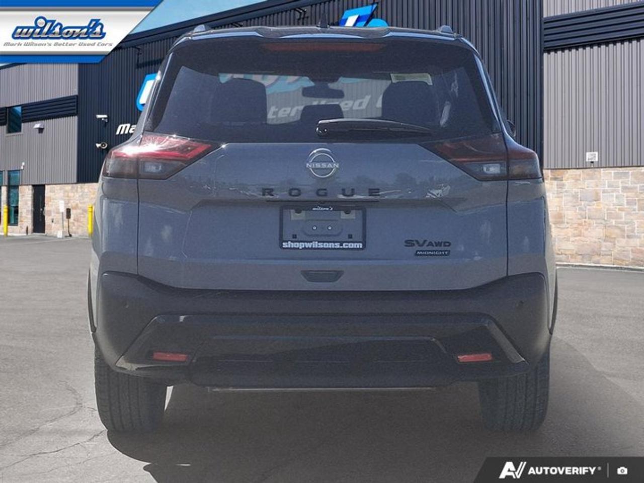 2023 Nissan Rogue SV Midnight Edition AWD | Leather | Sunroof | Heated Wheel + Seats | Adaptive Cruise | and More ! Photo