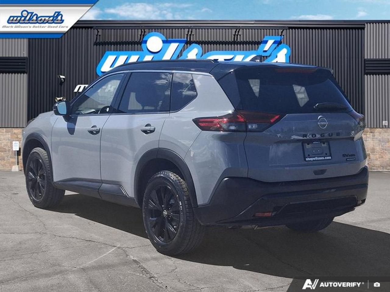 2023 Nissan Rogue SV Midnight Edition AWD | Leather | Sunroof | Heated Wheel + Seats | Adaptive Cruise | and More ! Photo2