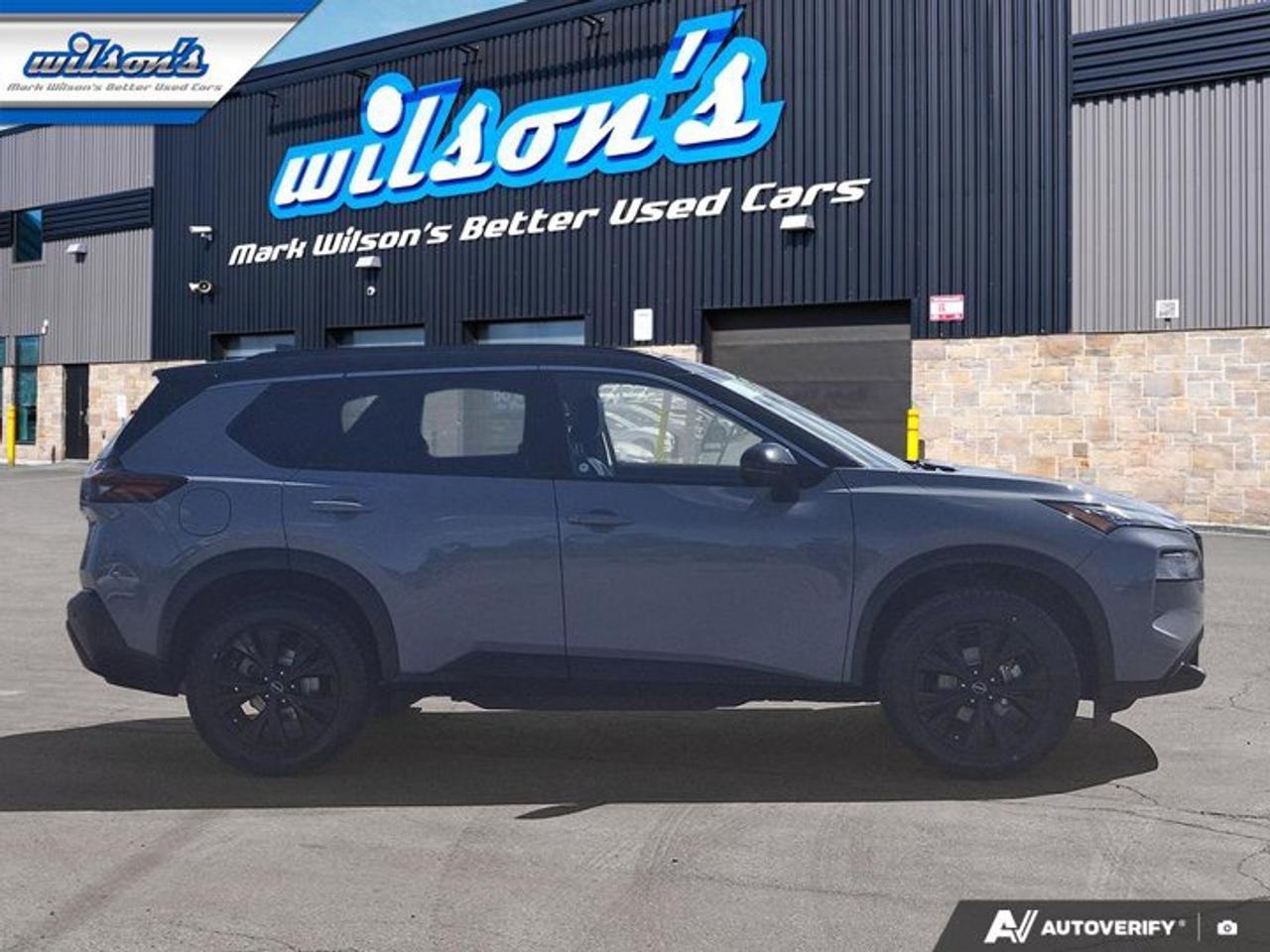 2023 Nissan Rogue SV Midnight Edition AWD | Leather | Sunroof | Heated Wheel + Seats | Adaptive Cruise | and More ! Photo