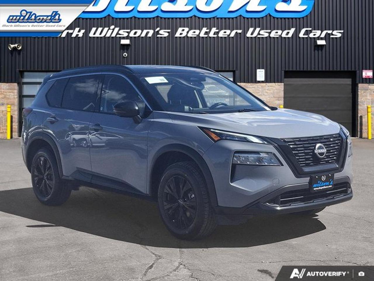 2023 Nissan Rogue SV Midnight Edition AWD | Leather | Sunroof | Heated Wheel + Seats | Adaptive Cruise | and More ! Photo