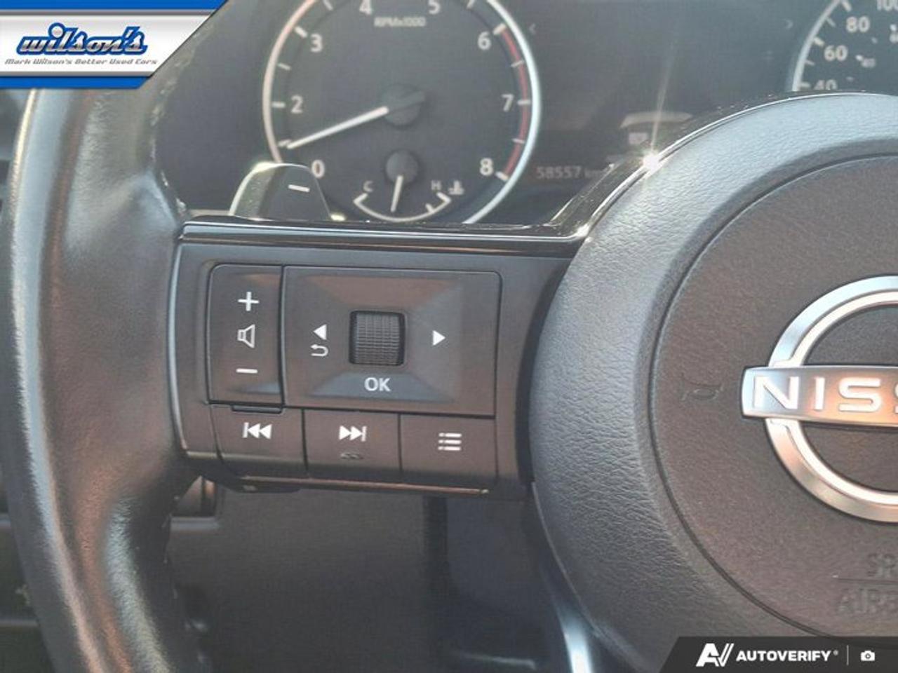 2023 Nissan Rogue SV Midnight Edition AWD | Leather | Sunroof | Heated Wheel + Seats | Adaptive Cruise | and More ! Photo