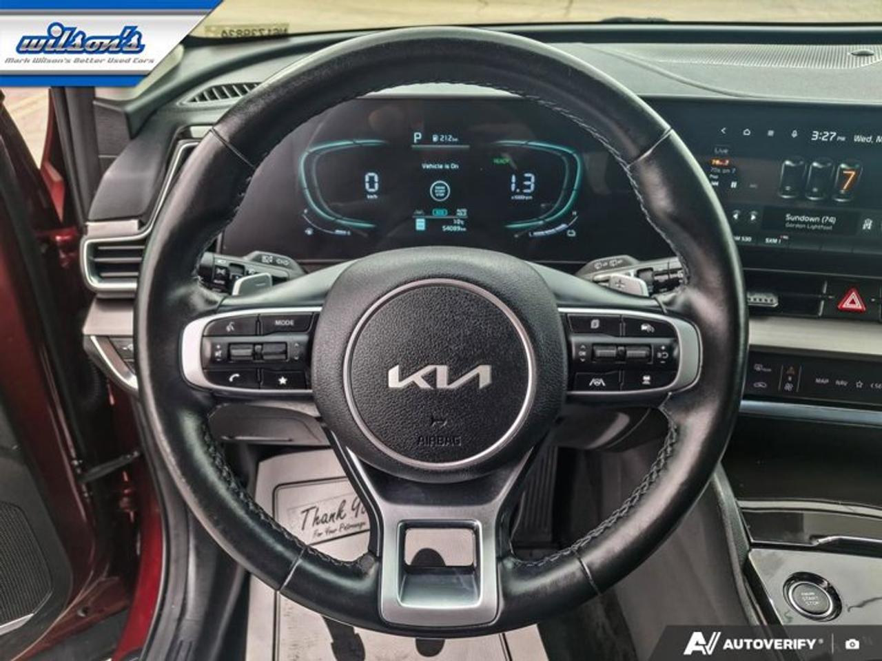 2023 Kia Sportage Hybrid EXAWD | Leather | Remote Start | Heated Seats + Steering | Blind Spot Warning | and More ! Photo