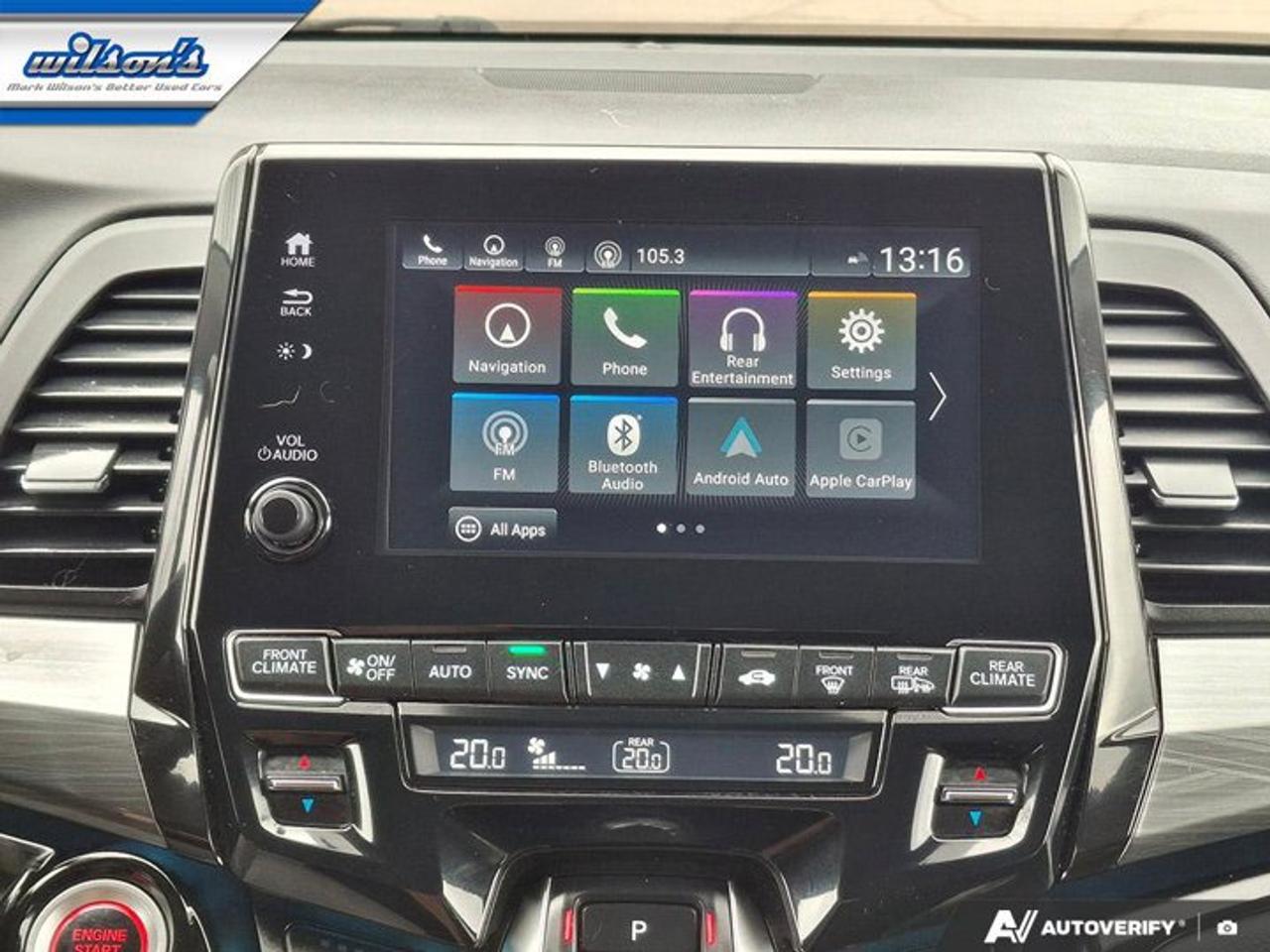 2022 Honda Odyssey Touring | Leather | DVD | Sunroof | Nav | Cooled + Heated Seats | Heated Wheel | and More ! Photo