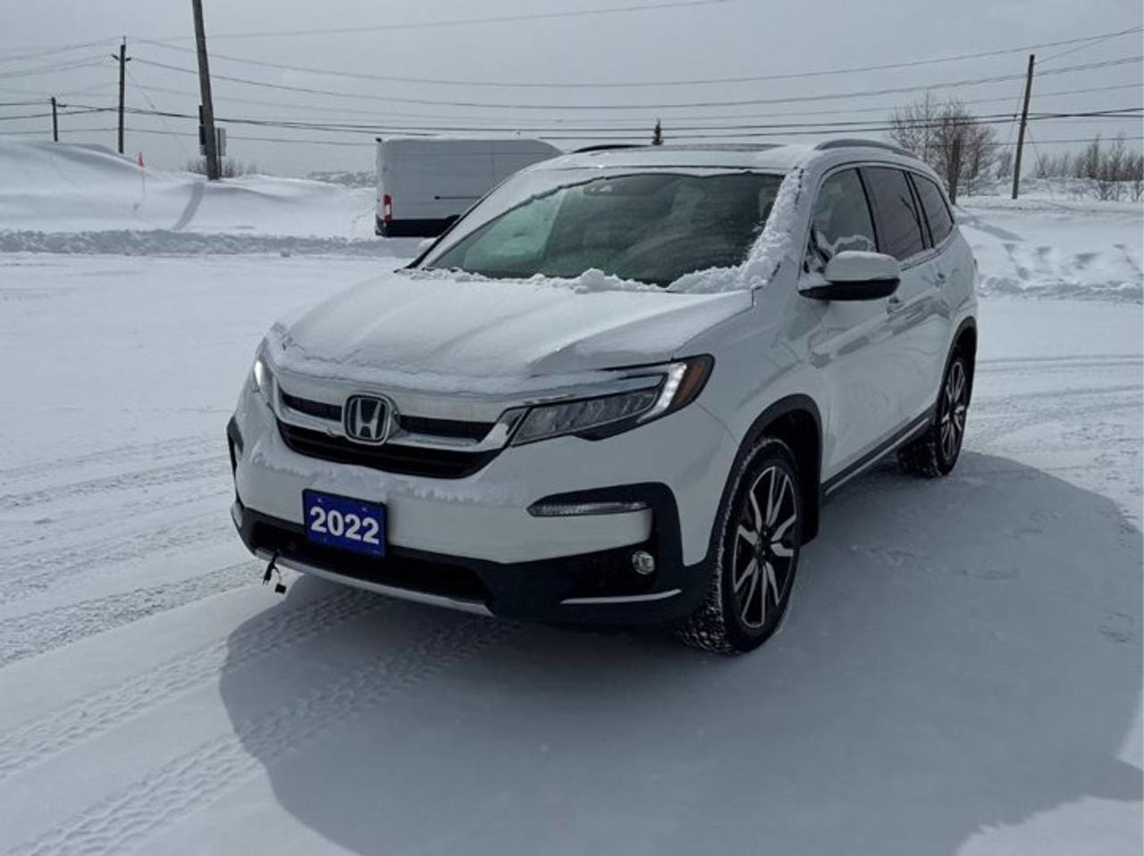 Come see this certified 2022 Honda Pilot Touring 7-Passenger AWD | Leather | Sunroof | Nav | DVD | Heated Wheel + Seats | and More !. Its Automatic transmission and 3.5 L engine will keep you going. This Honda Pilot comes equipped with these options: Sunroof, Navigation System, Leather, Heated Steering Wheel, DVD Player, Air Conditioning, Adaptive Cruise, Heated Seats, Tilt Steering Wheel, and Steering Radio Controls. See it for yourself at Mark Wilsons Better Used Cars, 5055 Whitelaw Road, Guelph, ON N1H 6J4.MASSIVE SELECTION: 500+ vehicles in ONE LOCATION, all Live Market Priced for the best value!STRAIGHTFORWARD & TRANSPARENT PRICING: Our Advertised Price INCLUDES:Safety Certification! (No separate certification fee upcharge).FREE Carfax History Report!NO upcharge for paying cash!CONFIDENCE & PEACE OF MIND: 30-Day/3,000 km Warranty INCLUDED! Plus a 5-Day Exchange Privilege!*EASY FINANCING: Better-than-bank rates, $0 Down, and 3 Months No Payments available OAC. BAD CREDIT APPROVED HERE!WE BUY CARS: Get Top Dollar for your trade, or sell us your vehicle for CASH even if you dont buy ours!www.shopwilsons.comAn Honest, Transparent Buying Experience. Trusted in business since 1961!(Cash Prices Exclude HST and Licensing Fees only.)