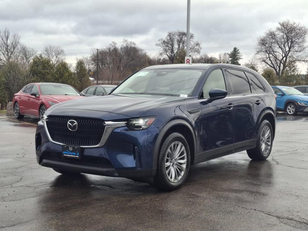 Look at this certified 2024 Mazda CX-90 MHEV GS-L AWD | Leather | Sunroof | Heated Wheel + Seats | Power Seat | Radar Cruise | and More !. Its Automatic transmission and 3.3 L engine will keep you going. This Mazda CX-90 MHEV has the following options: Sunroof, Radar Cruise, Leather, Heated Steering Wheel, Air Conditioning, Heated Seats, Tilt Steering Wheel, Steering Radio Controls, Power Windows, and Power Locks. Test drive this vehicle at Mark Wilsons Better Used Cars, 5055 Whitelaw Road, Guelph, ON N1H 6J4.MASSIVE SELECTION: 500+ vehicles in ONE LOCATION, all Live Market Priced for the best value!STRAIGHTFORWARD & TRANSPARENT PRICING: Our Advertised Price INCLUDES:Safety Certification! (No separate certification fee upcharge).FREE Carfax History Report!NO upcharge for paying cash!CONFIDENCE & PEACE OF MIND: 30-Day/3,000 km Warranty INCLUDED! Plus a 5-Day Exchange Privilege!*EASY FINANCING: Better-than-bank rates, $0 Down, and 3 Months No Payments available OAC. BAD CREDIT APPROVED HERE!WE BUY CARS: Get Top Dollar for your trade, or sell us your vehicle for CASH even if you dont buy ours!www.shopwilsons.comAn Honest, Transparent Buying Experience. Trusted in business since 1961!(Cash Prices Exclude HST and Licensing Fees only.)