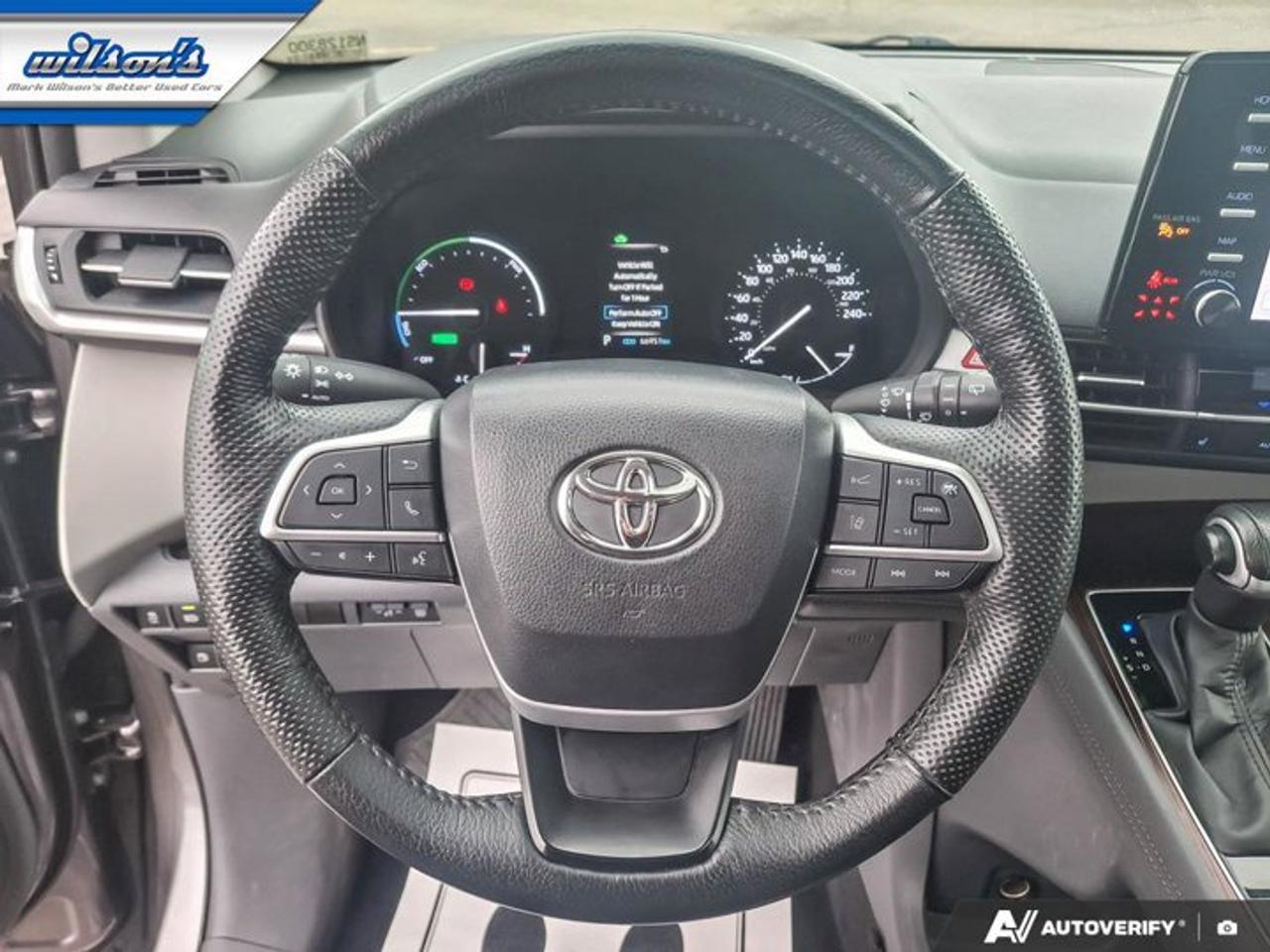 2022 Toyota Sienna XLE | Leather | Sunroof | Heated Wheel + Seats | Power Sliding Doors + Hatch | CarPlay and More ! Photo