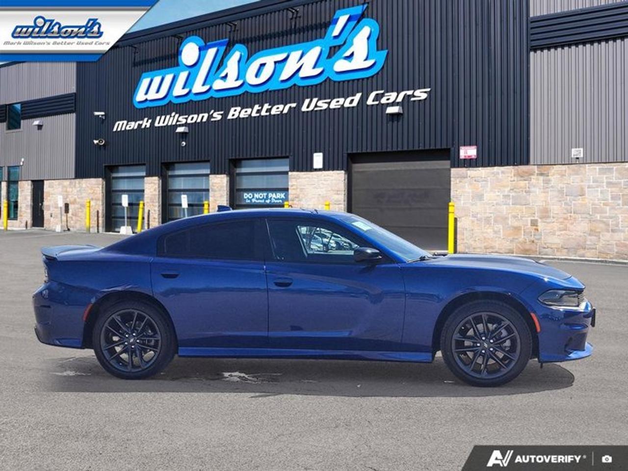 2022 Dodge Charger GT Plus AWD | Sunroof | Black Top Pkg | Alcantara Heated + Cooled Seats | Heated Steering Photo