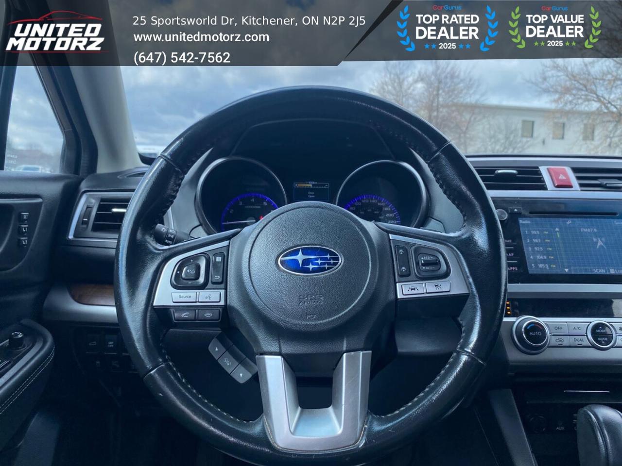 2016 Subaru Outback w/Limited & Tech Pkg~SAFETY CERTIFIED~ Photo