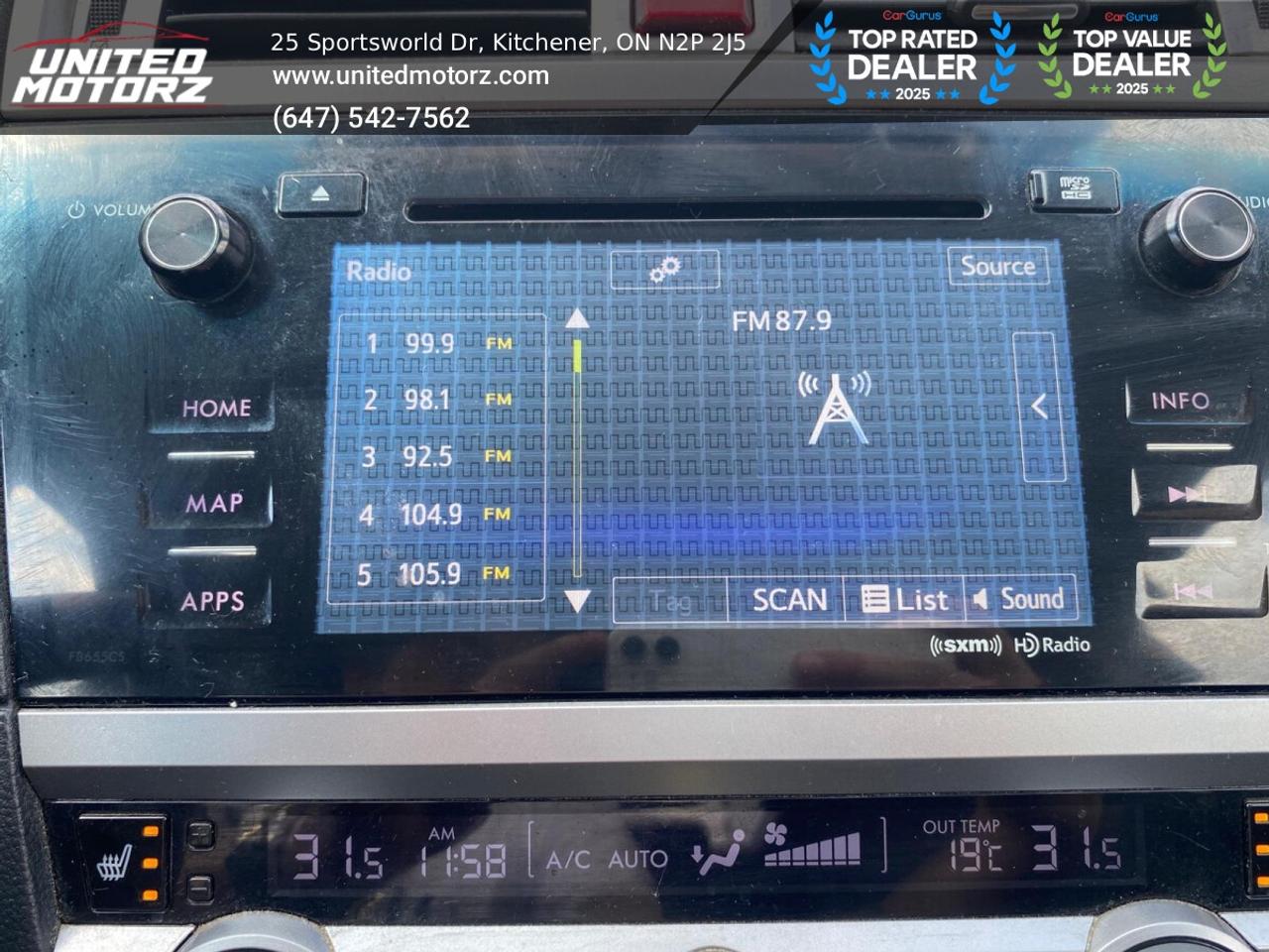 2016 Subaru Outback w/Limited & Tech Pkg~SAFETY CERTIFIED~ Photo