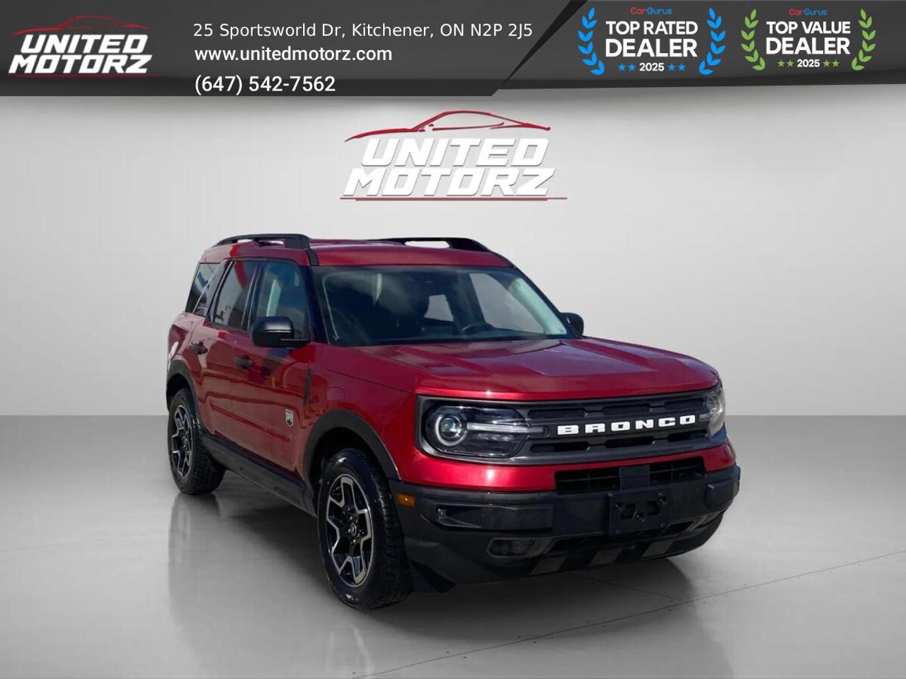 2021 Ford Bronco Sport Big Bend 4X4~SAFETY CERTIFIED~NO ACCIDENTS~15 Serv Photo