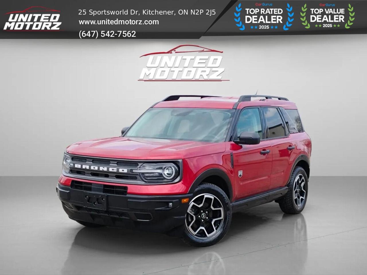 2021 Ford Bronco Sport Big Bend 4X4~SAFETY CERTIFIED~NO ACCIDENTS~15 Serv Photo0