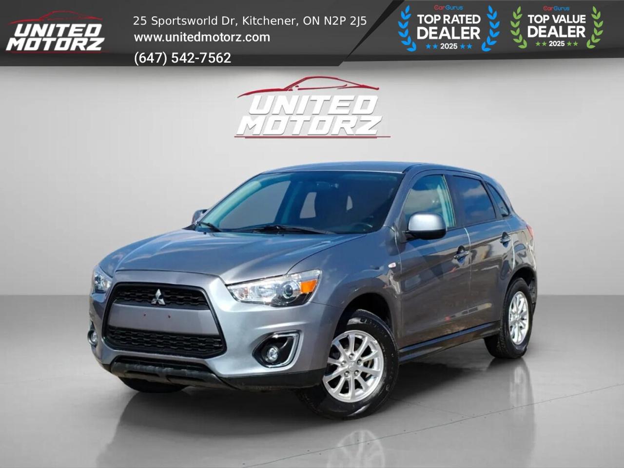 2015 Mitsubishi RVR SE Ltd Avail~SAFETY CERTIFIED~ONE OWNER~Low Km's~ Photo0