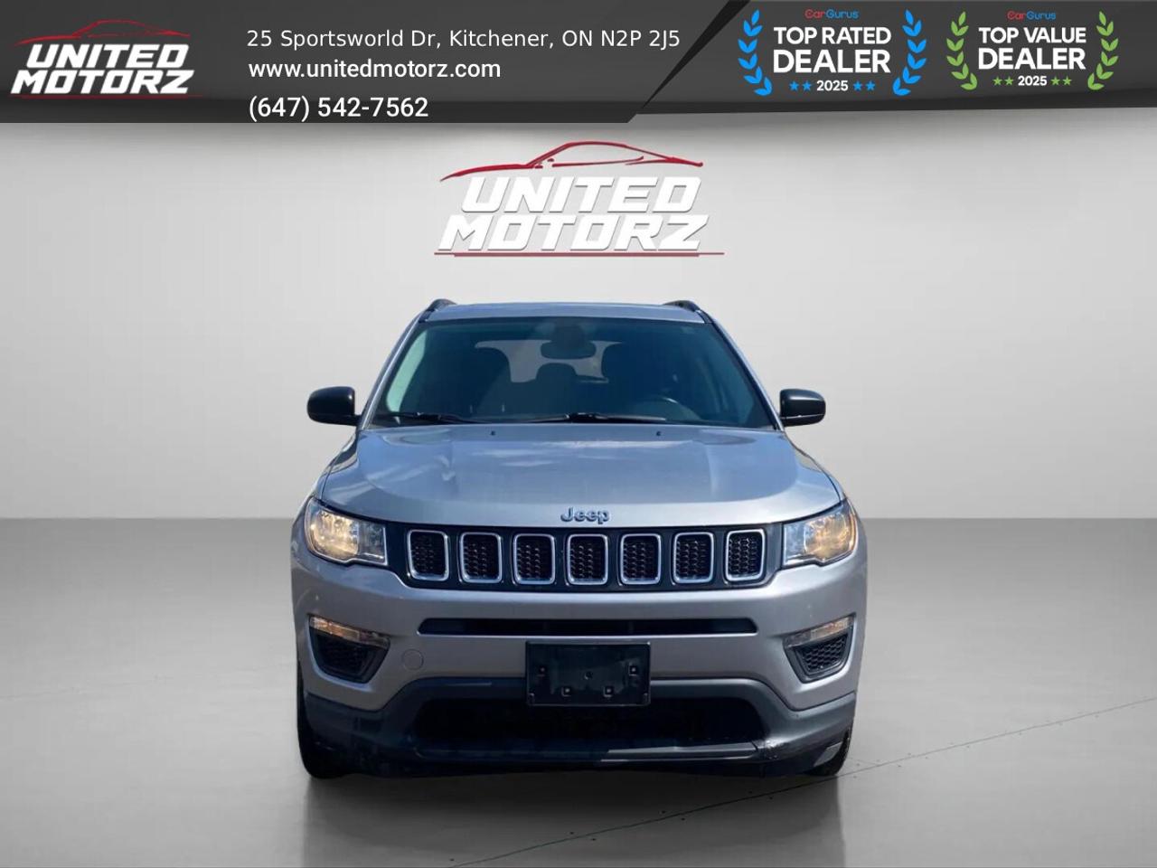 2020 Jeep Compass Sport~SAFETY CERTIFIED~ONE OWNER~NO ACCIDENTS~ Photo