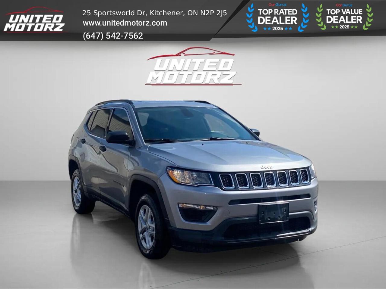 2020 Jeep Compass Sport~SAFETY CERTIFIED~ONE OWNER~NO ACCIDENTS~ Photo