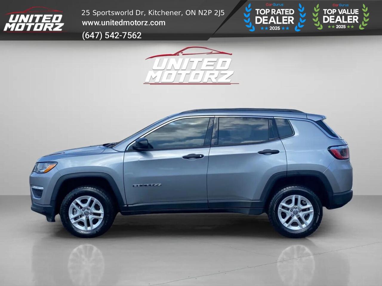 2020 Jeep Compass Sport~SAFETY CERTIFIED~ONE OWNER~NO ACCIDENTS~ Photo