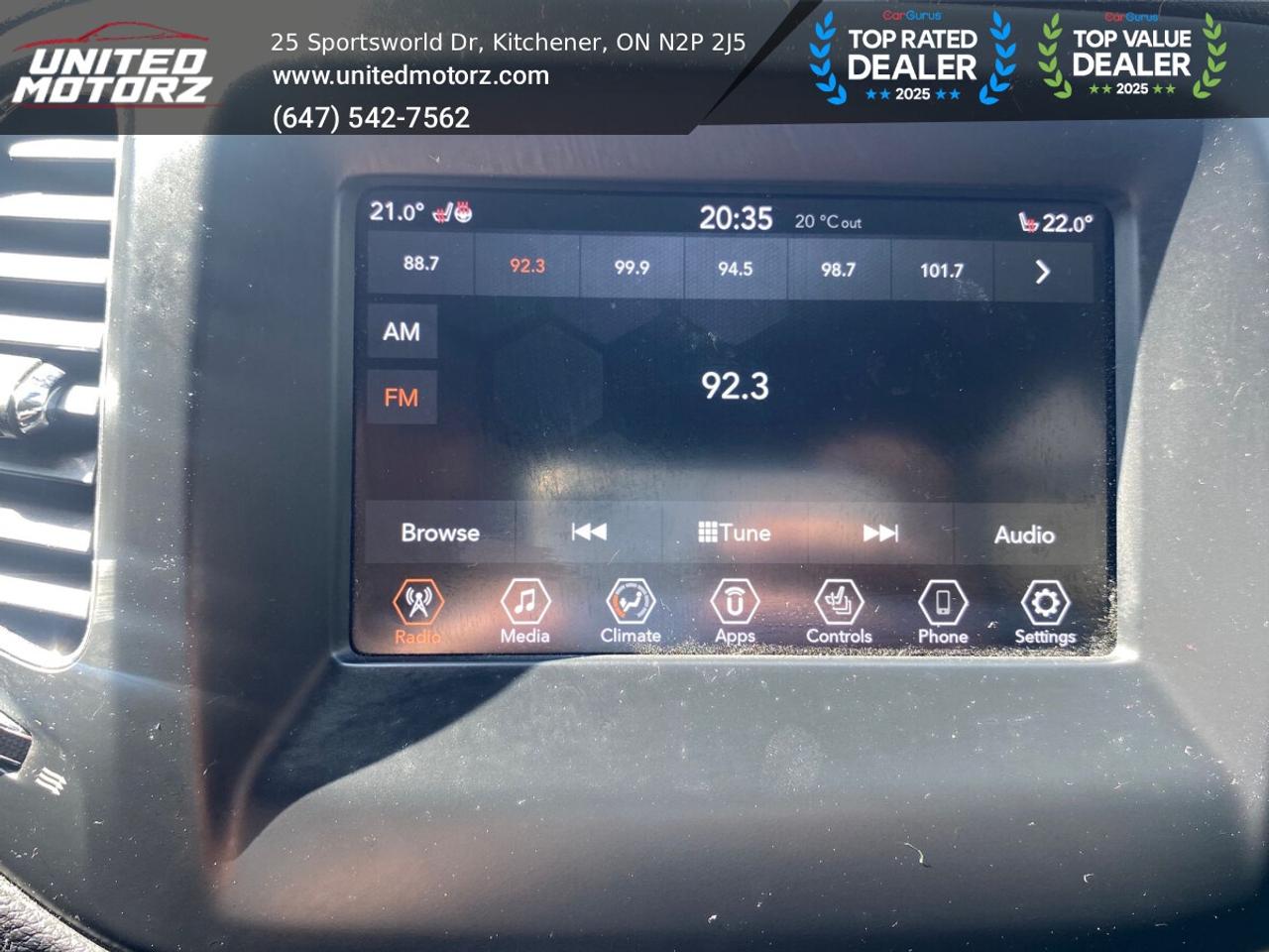 2020 Jeep Compass Sport~SAFETY CERTIFIED~ONE OWNER~NO ACCIDENTS~ Photo