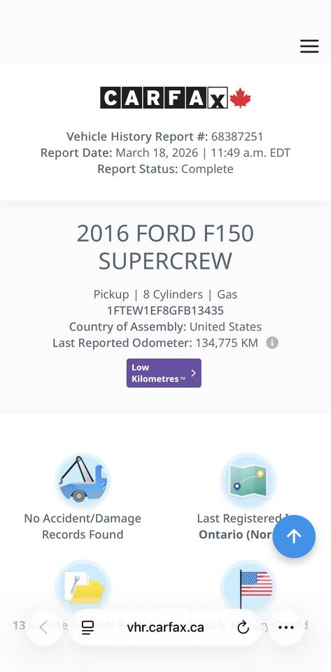 2016 Ford F-150 XTR 5.0 Litre 4WD Photo3
