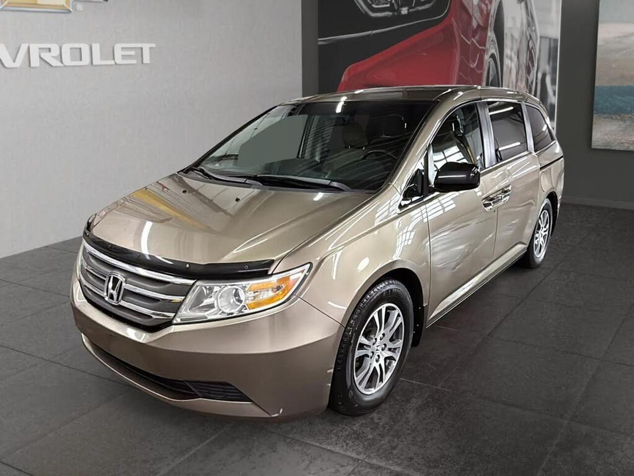 Used 2012 Honda Odyssey EX-L/ POWER DOORS / REAR CAM / 8 PASSENGER/ CLEAN for sale in Scarborough, ON