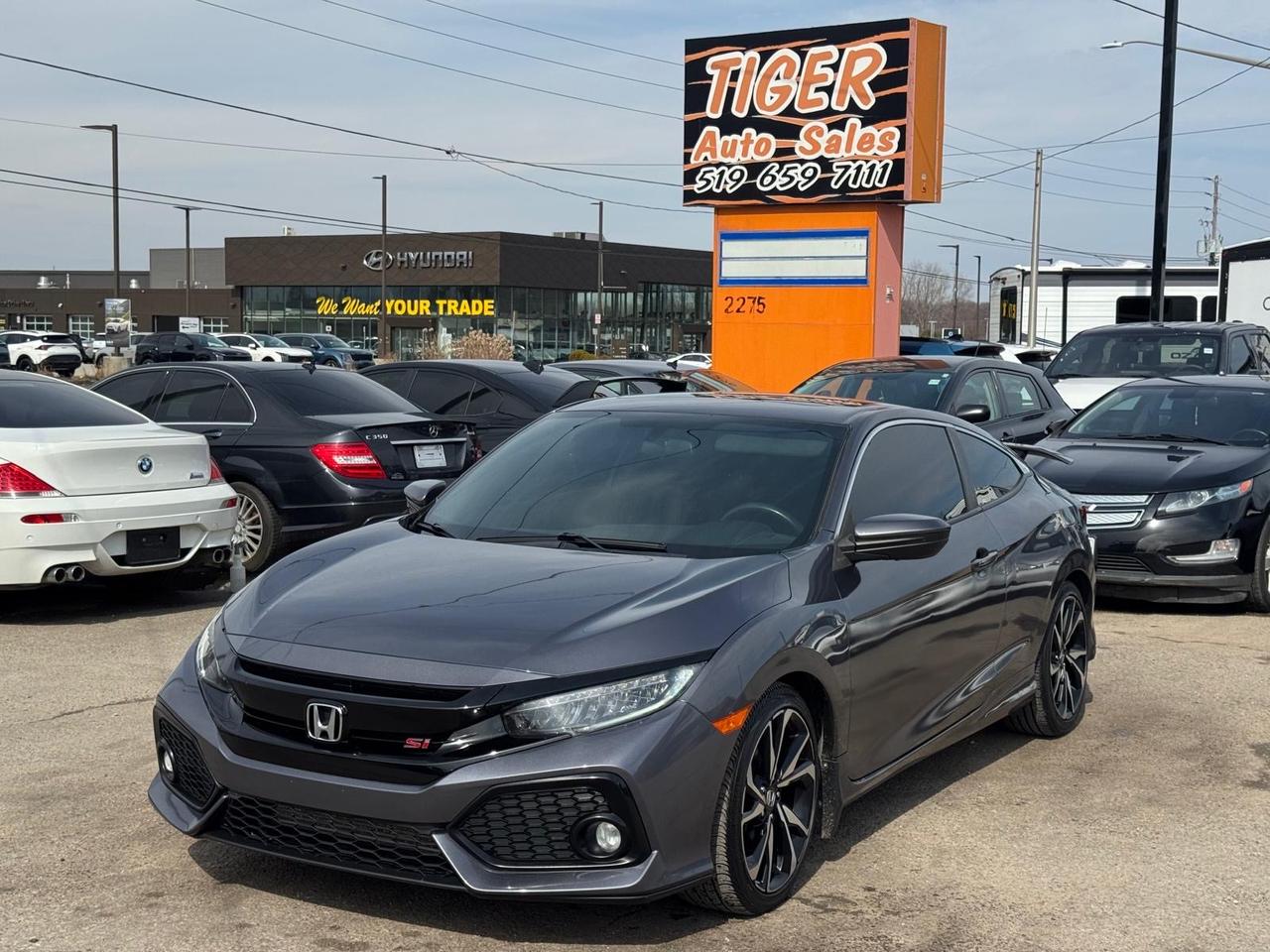 Used 2017 Honda Civic SI, COUPE, 6SPD MANUAL, GREAT SHAPE, CERTIFIED for sale in London, ON