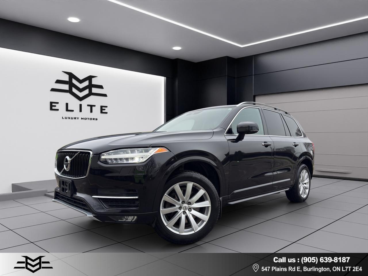 2017 Volvo XC90 T6 Momentum 7-Passenger AWD - BLACK ON BLACK !! Photo3