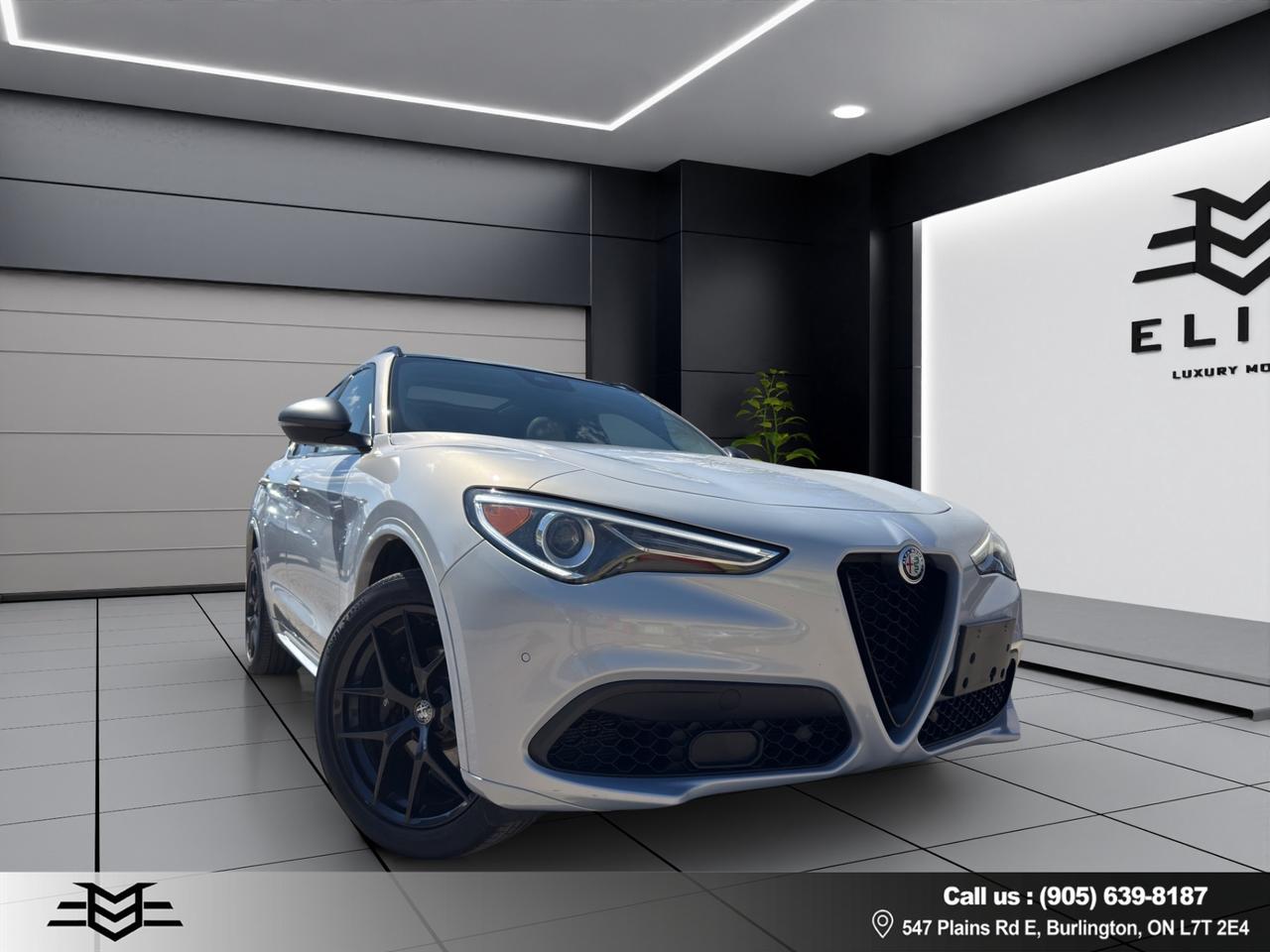 2021 Alfa Romeo Stelvio Ti AWD - ONE OWNER - NAVIGATION !!! Photo
