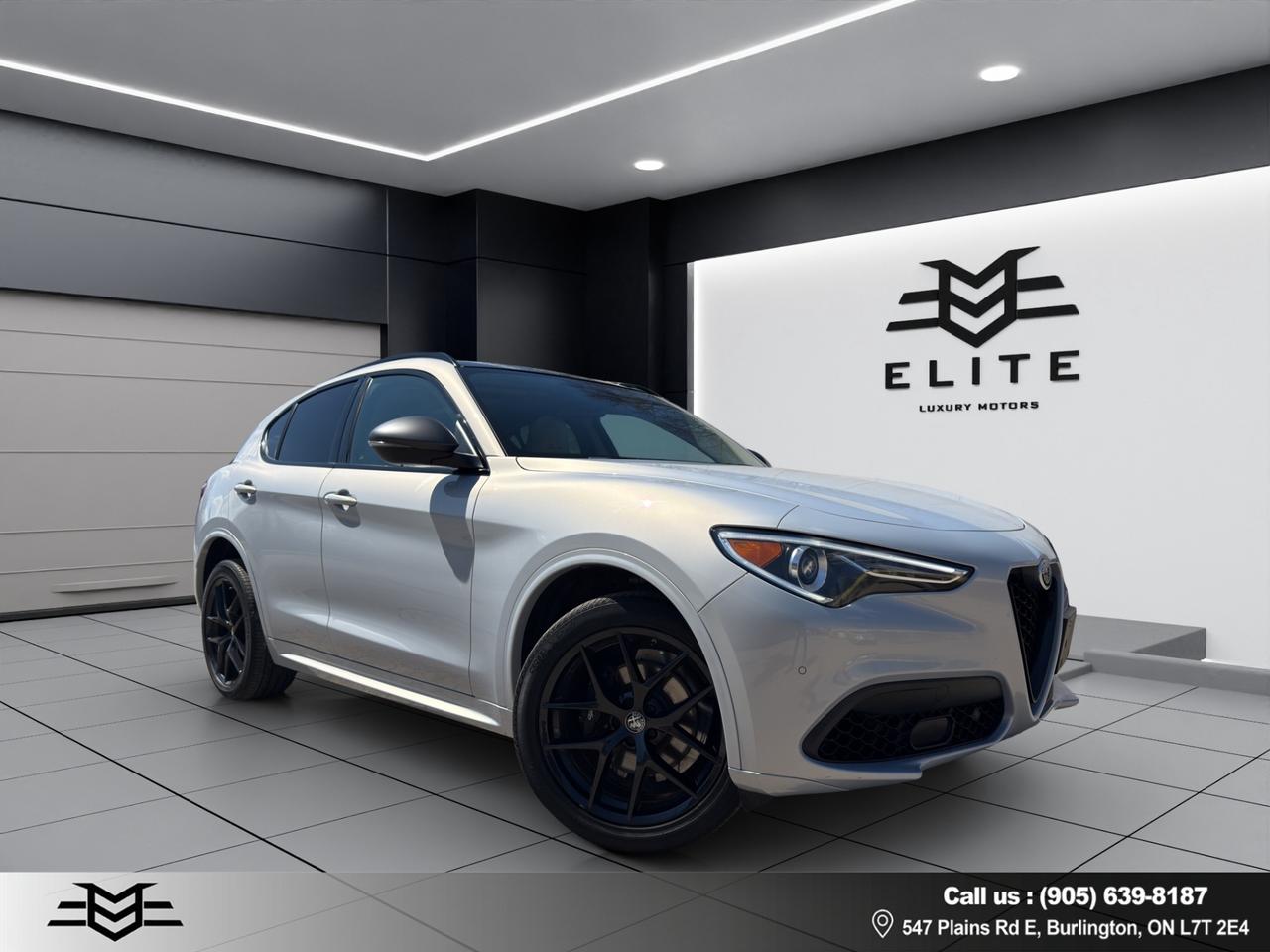 2021 Alfa Romeo Stelvio Ti AWD - ONE OWNER - NAVIGATION !!! Photo