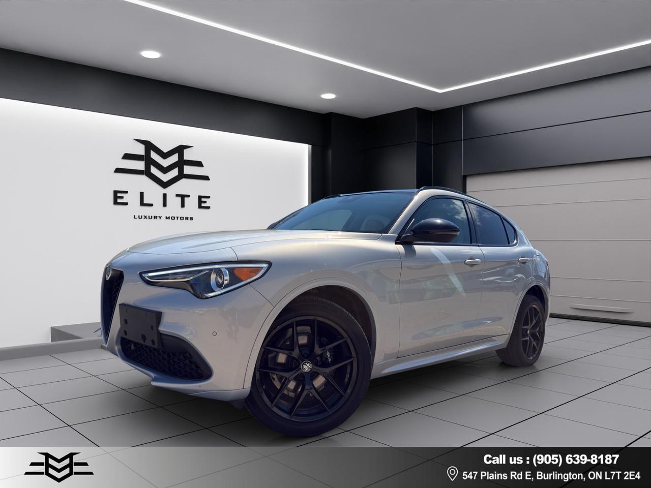 2021 Alfa Romeo Stelvio Ti AWD - ONE OWNER - NAVIGATION !!! Photo