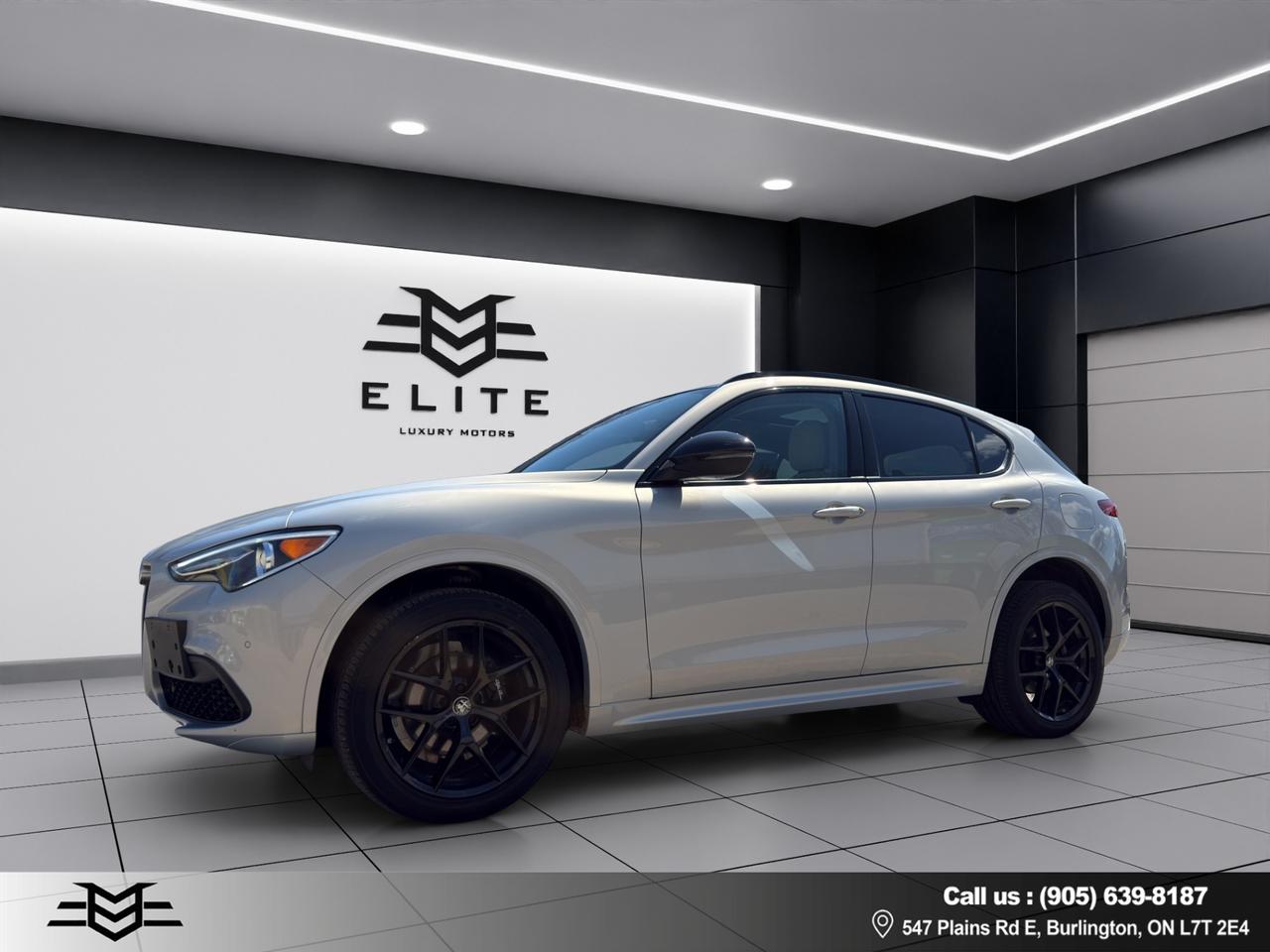 2021 Alfa Romeo Stelvio Ti AWD - ONE OWNER - NAVIGATION !!! Photo