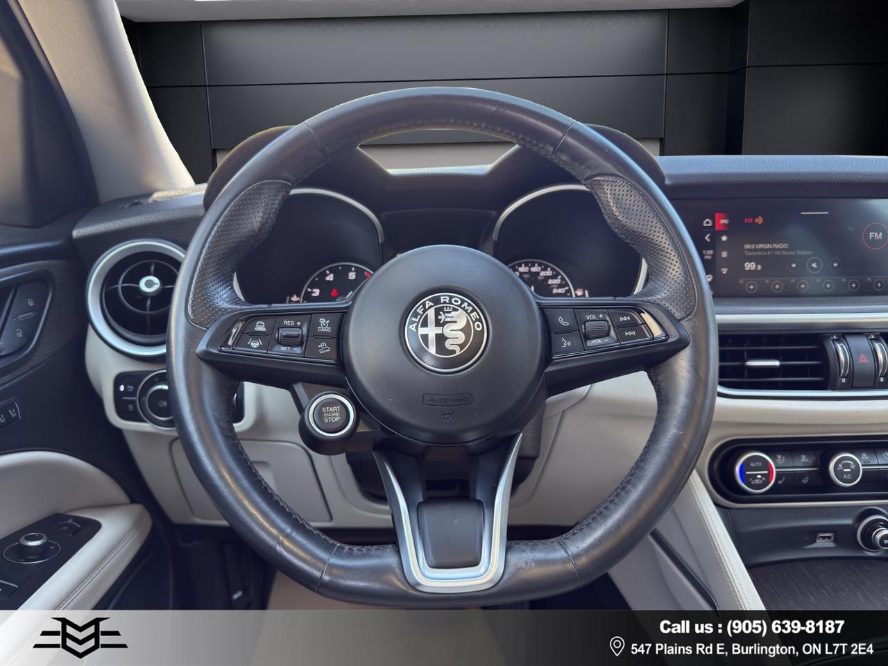 2021 Alfa Romeo Stelvio Ti AWD - ONE OWNER - NAVIGATION !!! Photo