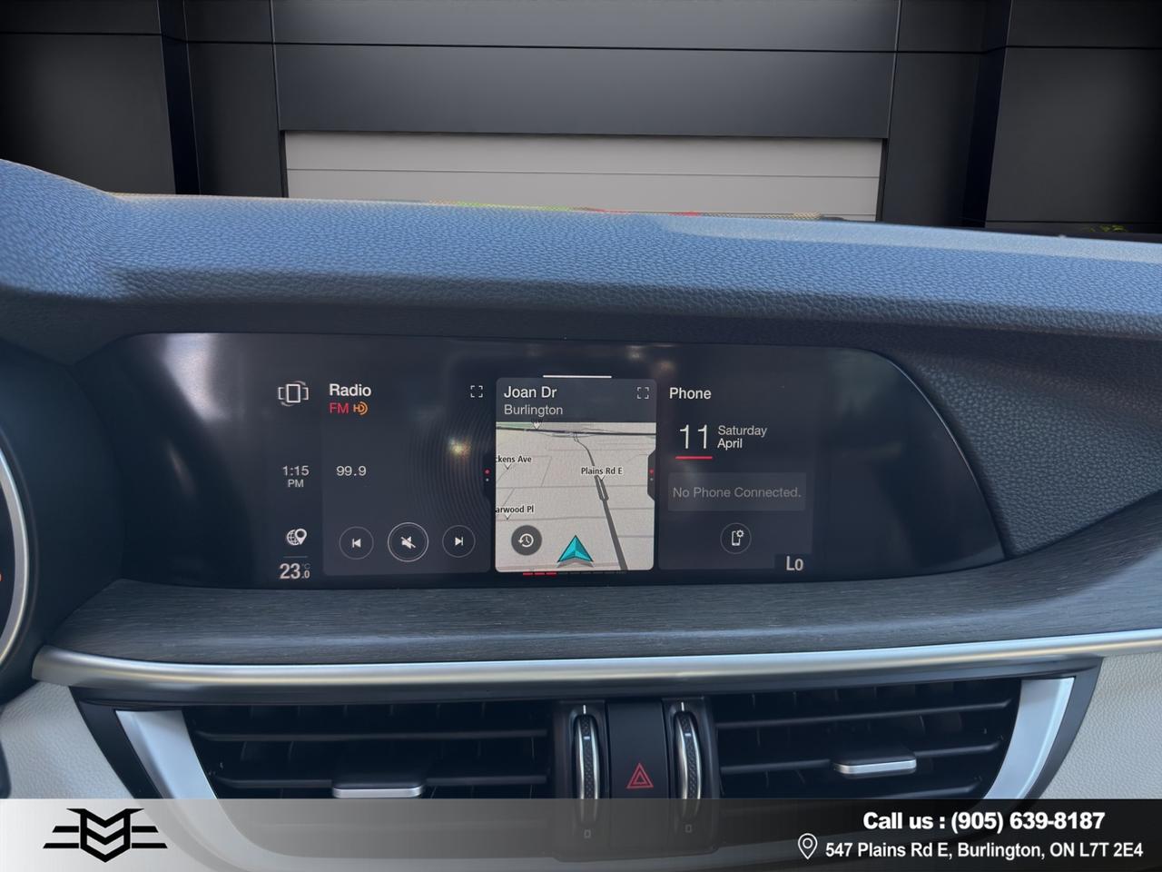 2021 Alfa Romeo Stelvio Ti AWD - ONE OWNER - NAVIGATION !!! Photo
