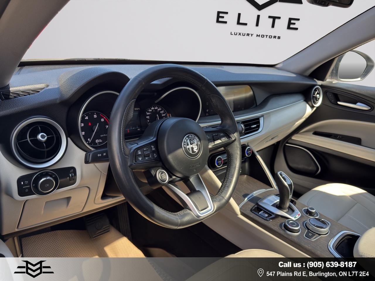 2021 Alfa Romeo Stelvio Ti AWD - ONE OWNER - NAVIGATION !!! Photo