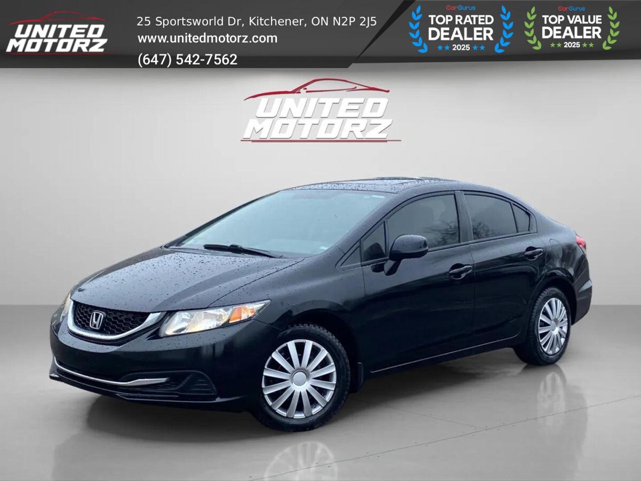 2013 Honda Civic EX~CERTIFIED~NO ACCIDENTS~ Photo0
