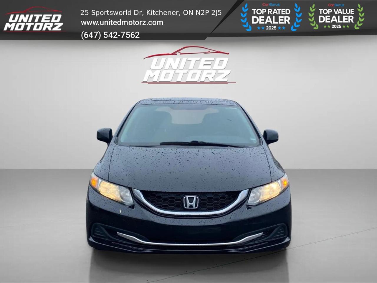 2013 Honda Civic EX~CERTIFIED~NO ACCIDENTS~ Photo