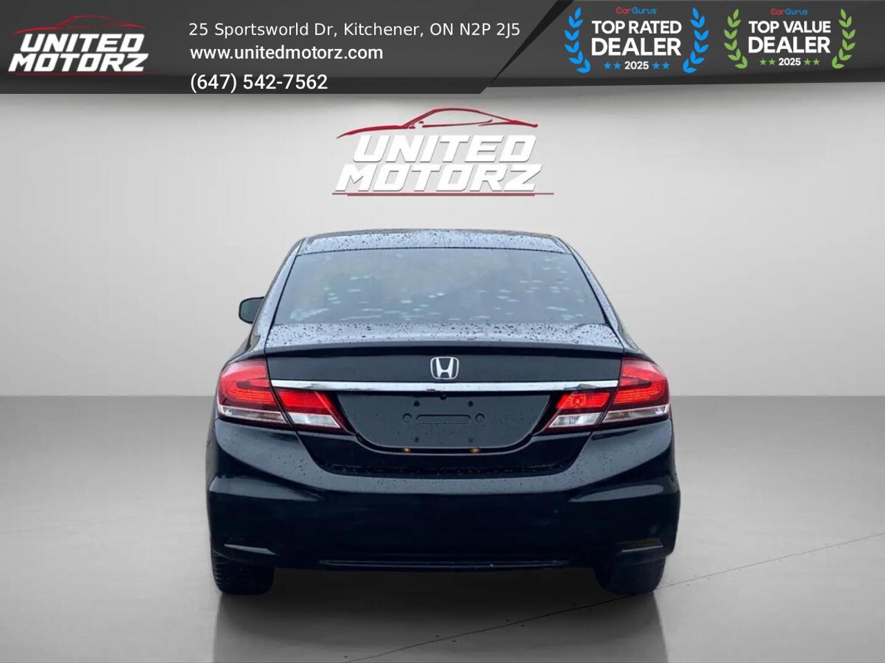 2013 Honda Civic EX~CERTIFIED~NO ACCIDENTS~ Photo