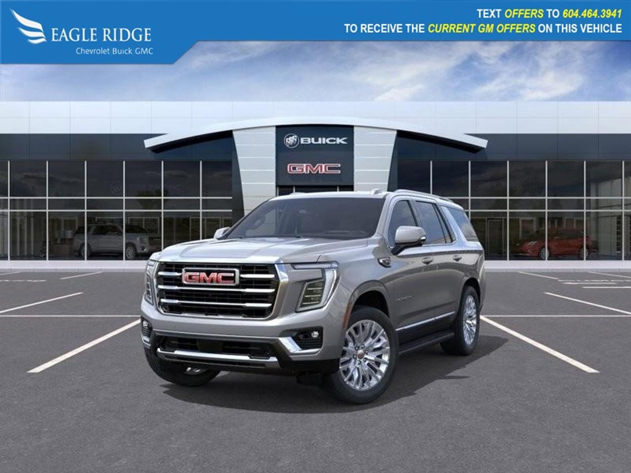<p>LED lighting, hands-free liftgate, panoramic sunroof, power assist steps, 22-inch alloy wheels, heated and ventilated leather power front seats, heated second-row bucket seats, power-folding third-row seats, heated power steering wheel, tri-zone automatic climate control, power-sliding center console, 16.8-inch infotainment LCD, 11-inch driver display, Google Built-in, WiFi compatibility, wireless charging, wireless smartphone connectivity, Bose audio system, rear media system, digital rearview mirror, enhanced trailering assistance, enhanced automatic braking, head-up display, HD surround vision, enhanced auto parking assist.</p>