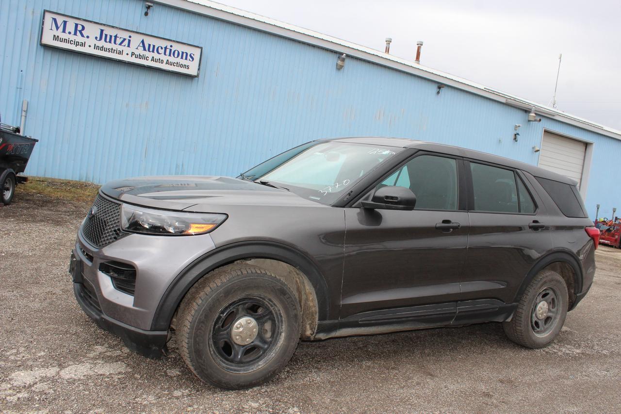 Used 2021 Ford Police Interceptor Utility  for sale in Breslau, ON