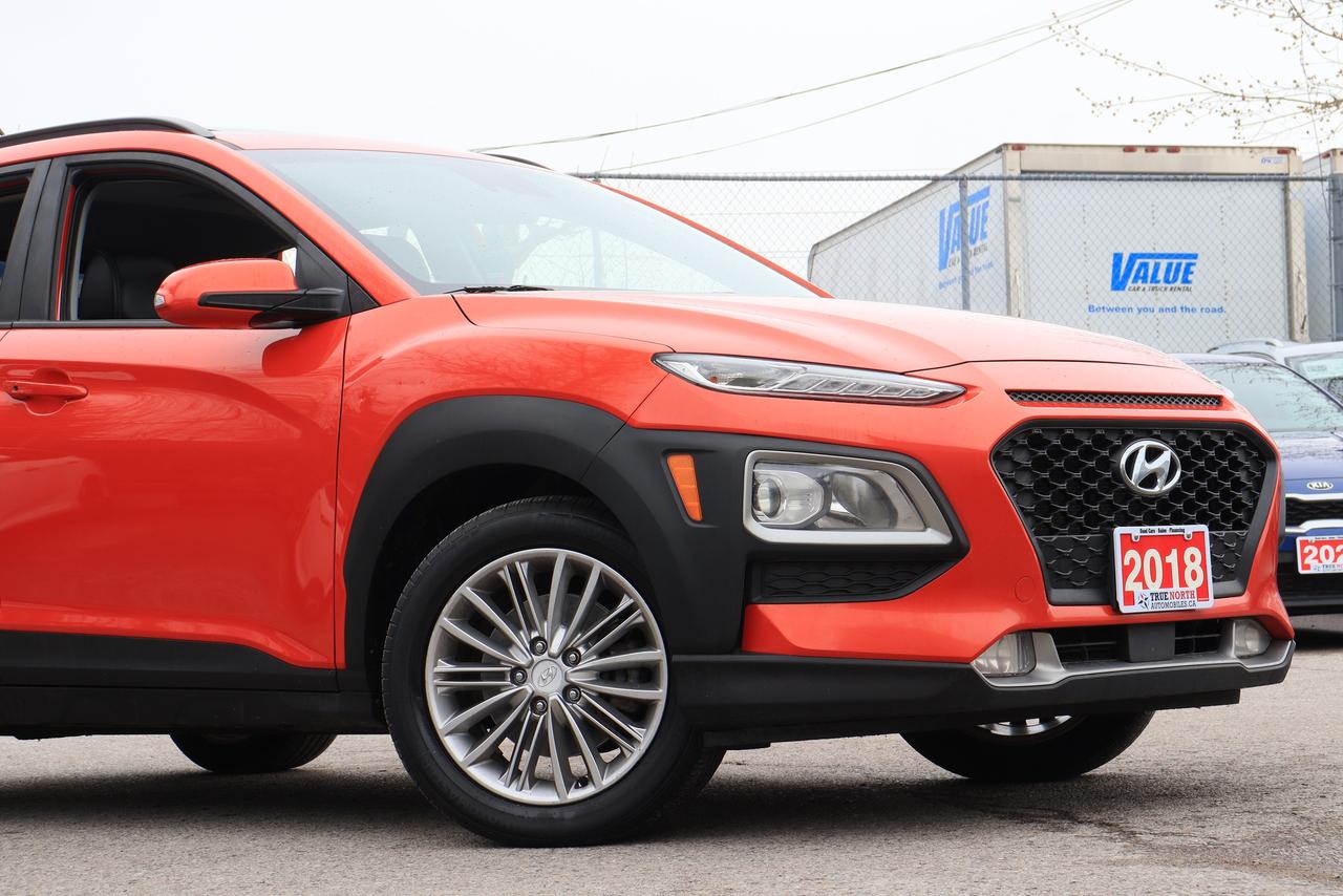 2018 Hyundai KONA Luxury | AWD | Leather | Roof | CarPlay | BSM | LA Photo11