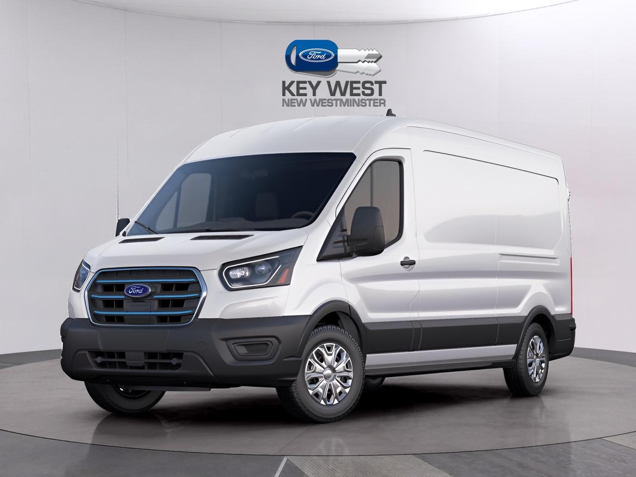 <p>Looking for a reliable and efficient workhorse? Key West Ford is excited to present the new 2025 Ford E-Transit Cargo Van T-350. This all-electric van is designed to meet the demands of your business while contributing to a greener future. With its spacious cargo area, robust build, and advanced technology, the E-Transit is ready to tackle any job. Experience the power and convenience of electric mobility without compromising on capability.</p>
<p>This E-Transit is packed with features to enhance your driving experience and streamline your operations. From its powerful electric motor to its user-friendly technology, this van is built for productivity. The E-Transit offers a smooth, quiet ride, and with zero tailpipe emissions, youll be contributing to a cleaner environment. Visit Key West Ford today to explore how the 2025 Ford E-Transit can transform your business.</p>
<p>Here are five standout features of the 2025 Ford E-Transit Cargo Van:</p>
<ul>
<li><strong>Electric Powerhouse:</strong> Experience the instant torque and smooth acceleration of an electric motor, providing impressive performance for all your cargo needs.</li>
<li><strong>Enhanced Range Battery:</strong> The 89.9kWh high-voltage battery ensures you can go the distance, minimizing downtime and maximizing productivity.</li>
<li><strong>Digital Rearview Mirror:</strong> Get a clear view of whats behind you, even with a full cargo load, thanks to the innovative digital rearview mirror.</li>
<li><strong>Ford Pro Connectivity:</strong> Stay connected and in control with Ford Pros suite of tools, including connected navigation, telematics, and charging solutions.</li>
<li><strong>Full Rear Compartment Lighting:</strong> Easily see and access your cargo, even in low-light conditions, with the bright and efficient LED lighting.</li>
</ul>
<p><strong><em>Powered by AutoIntelligence™</em></strong>
Vehicle information has been generated using artificial intelligence and is provided for informational purposes only. While efforts are made to ensure accuracy, please confirm all details directly with the dealer.</p>
<p>Advertised pricing is net of applicable Ford incentives, which eligibility may vary. Financing offers are available on approved credit; total cash back amounts will be added to the finance contract. Pricing may include non-combinable offers and may not be compatible with Ford subvented interest rates. Government rebates are taxable and applied as a post-tax down payment, not as a discount on the vehicles price. All promotions are subject to terms and conditions. New vehicle pricing excludes the following fees: $699 Documentation Fee, $349 Registration and Insurance Transfer Fee, and $695 Finance Administration Fee (if financing) and applicable levies and taxes. See Key West Ford for complete details. Dealer #7485</p>